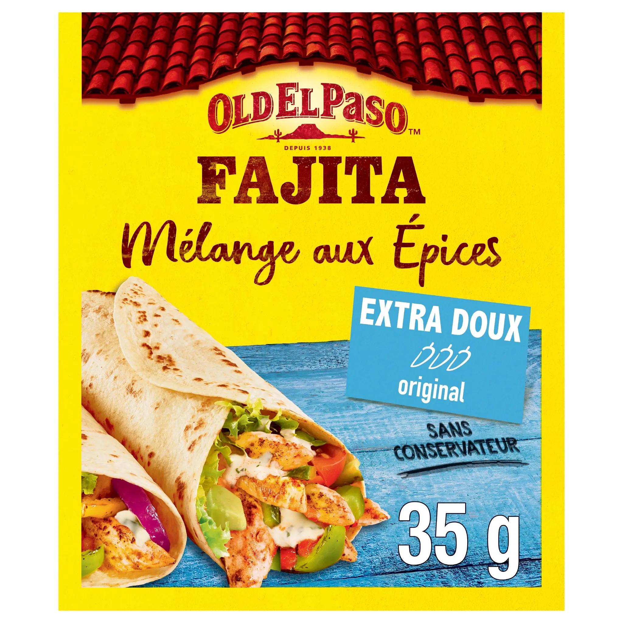 OLD EL PASO Épices pour fajitas mild