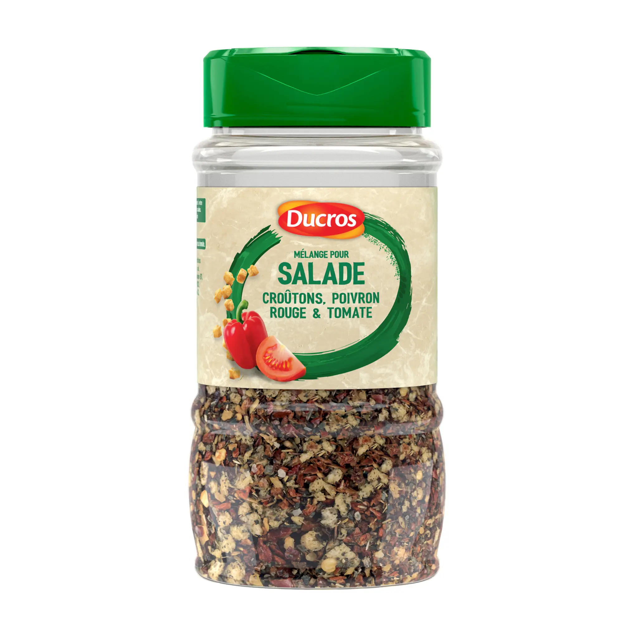 DUCROS Mélange à la provençale pour salade croustillante croûtons tomate poivron