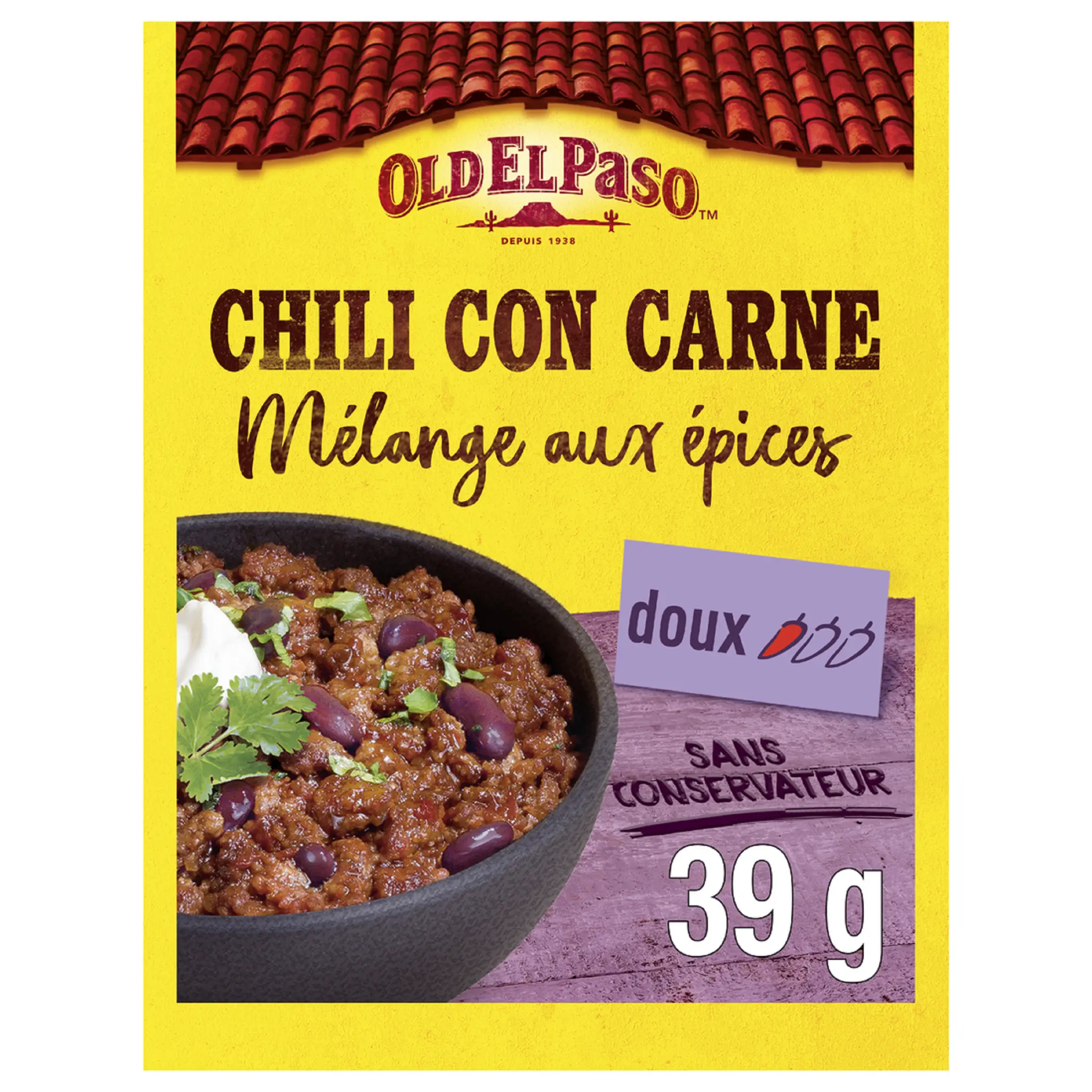 OLD EL PASO Mélange aux épices pour chili con carne doux