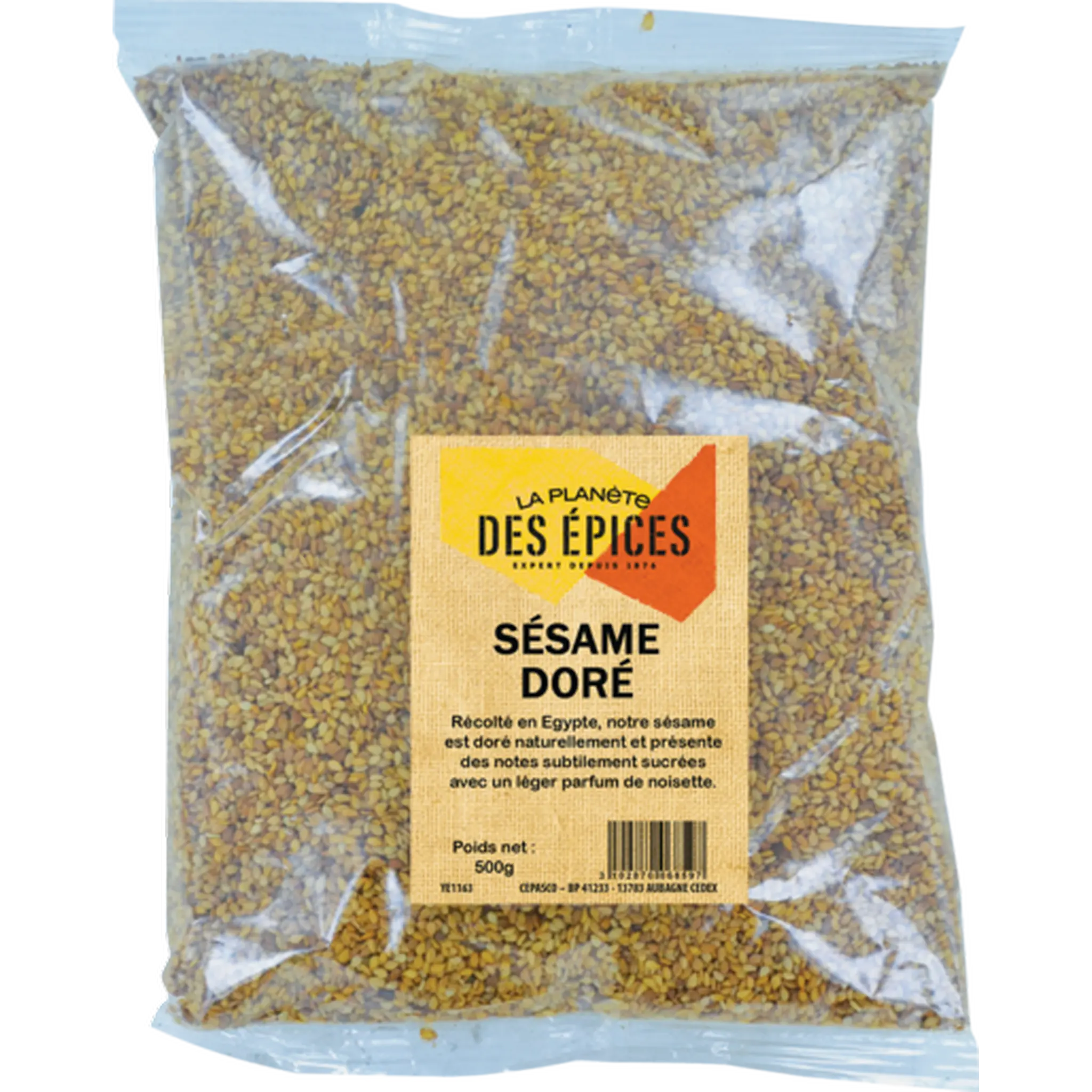 LA PLANETE DES EPICES Epice sésame doré en sachet