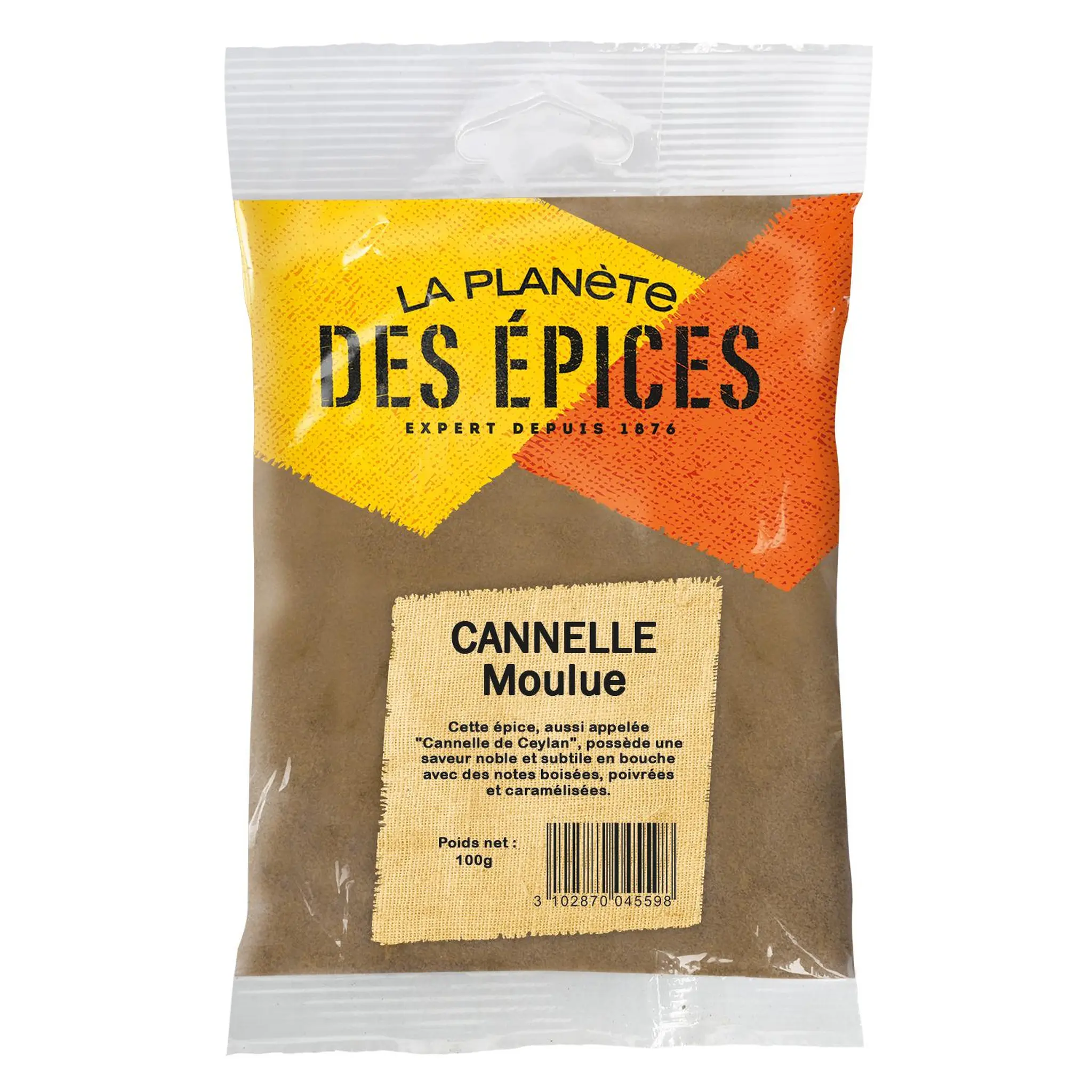 LA PLANETE DES EPICES Cannelle moulue en sachet