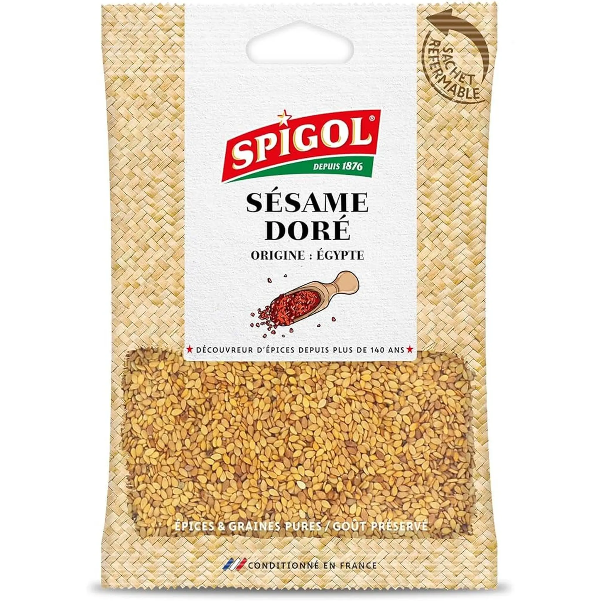 SPIGOL Sésame doré d'origine Egypte