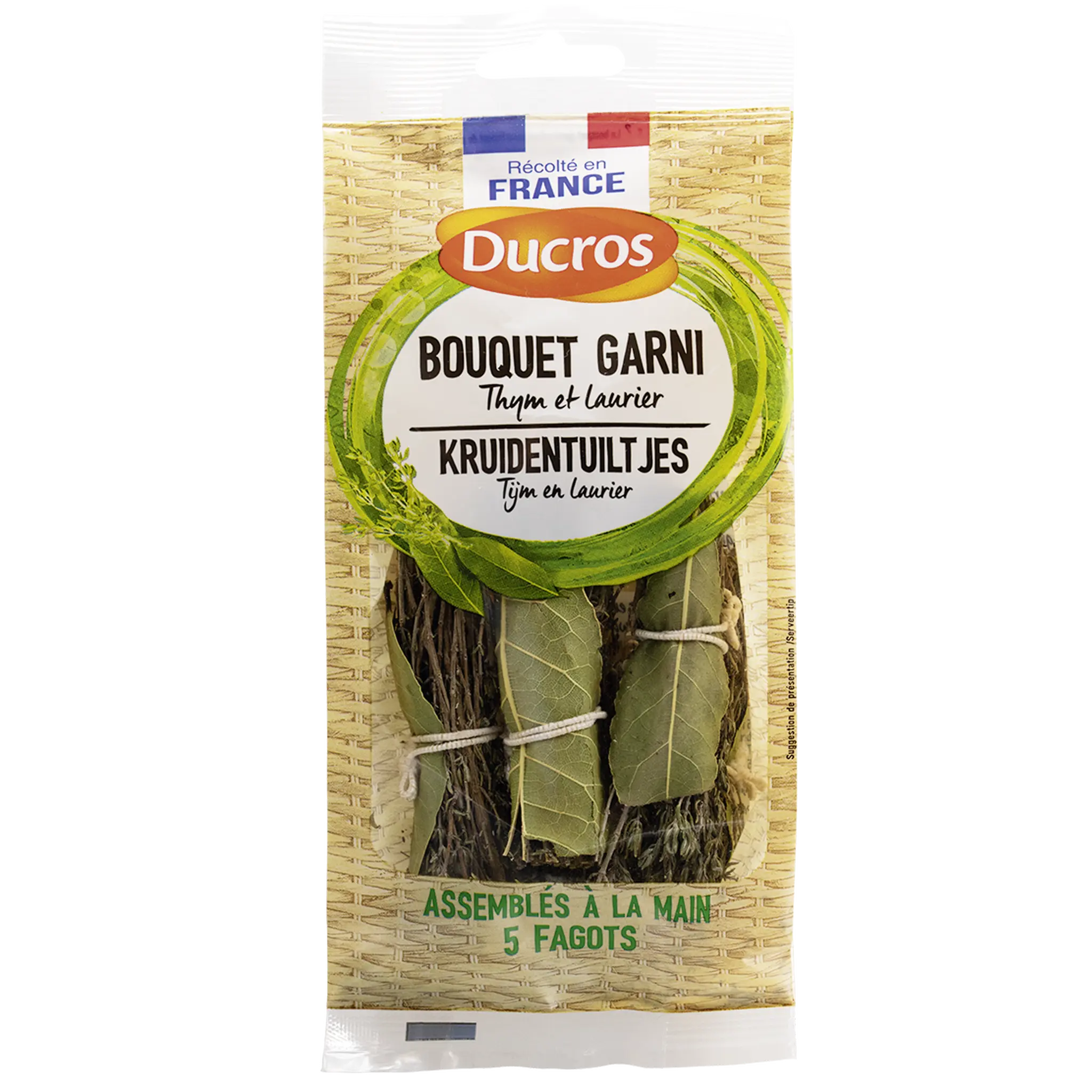 DUCROS Bouquet garni thym et laurier en fagots