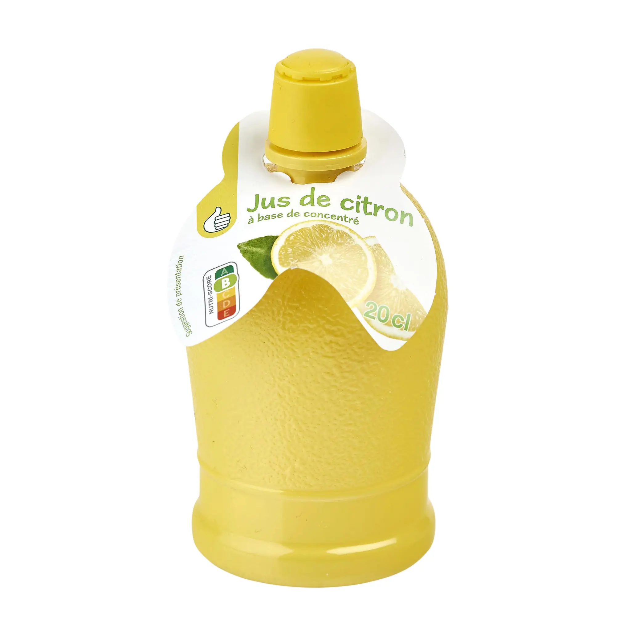 POUCE Jus de citron à base de concentré