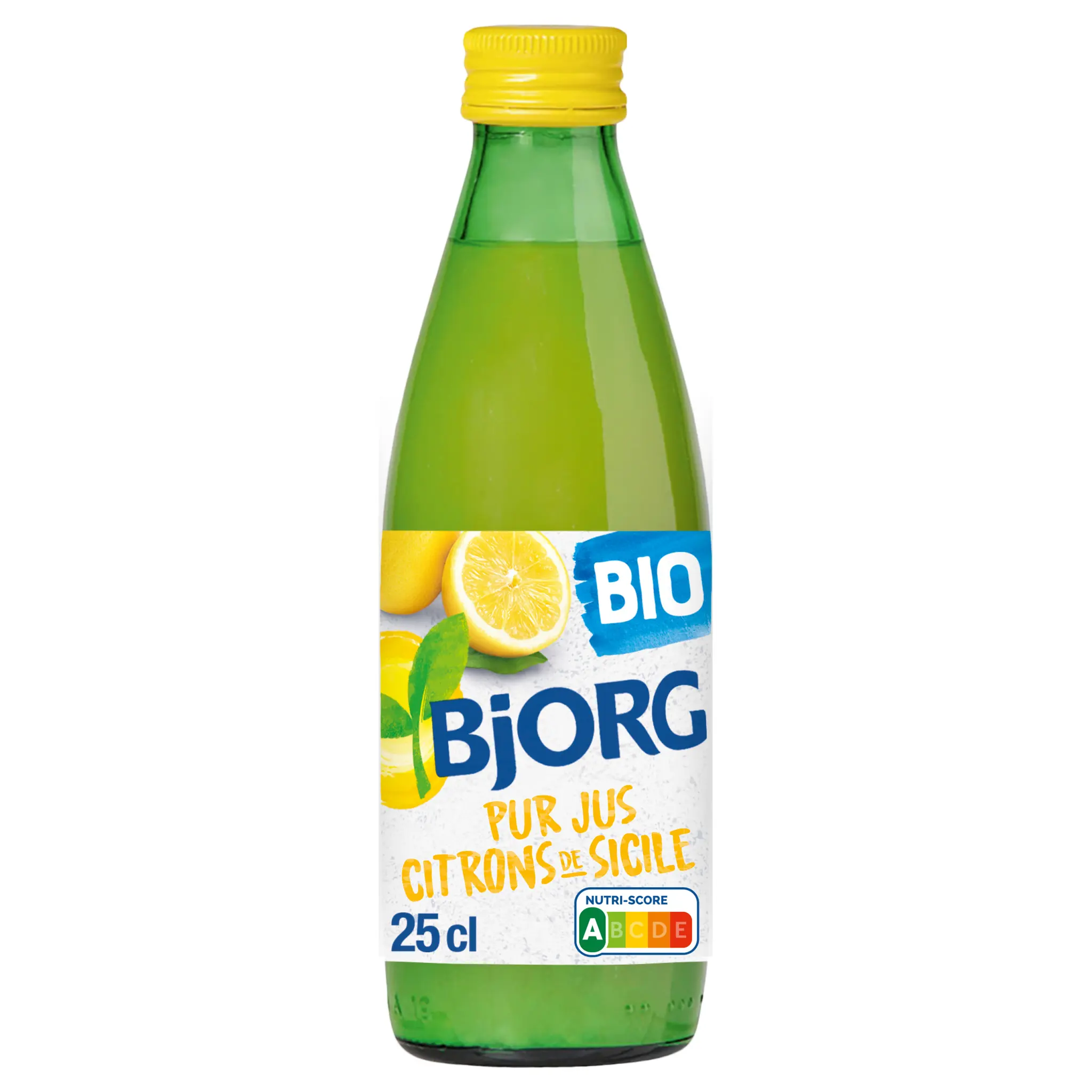 BJORG Pur jus de citron bio de Sicile