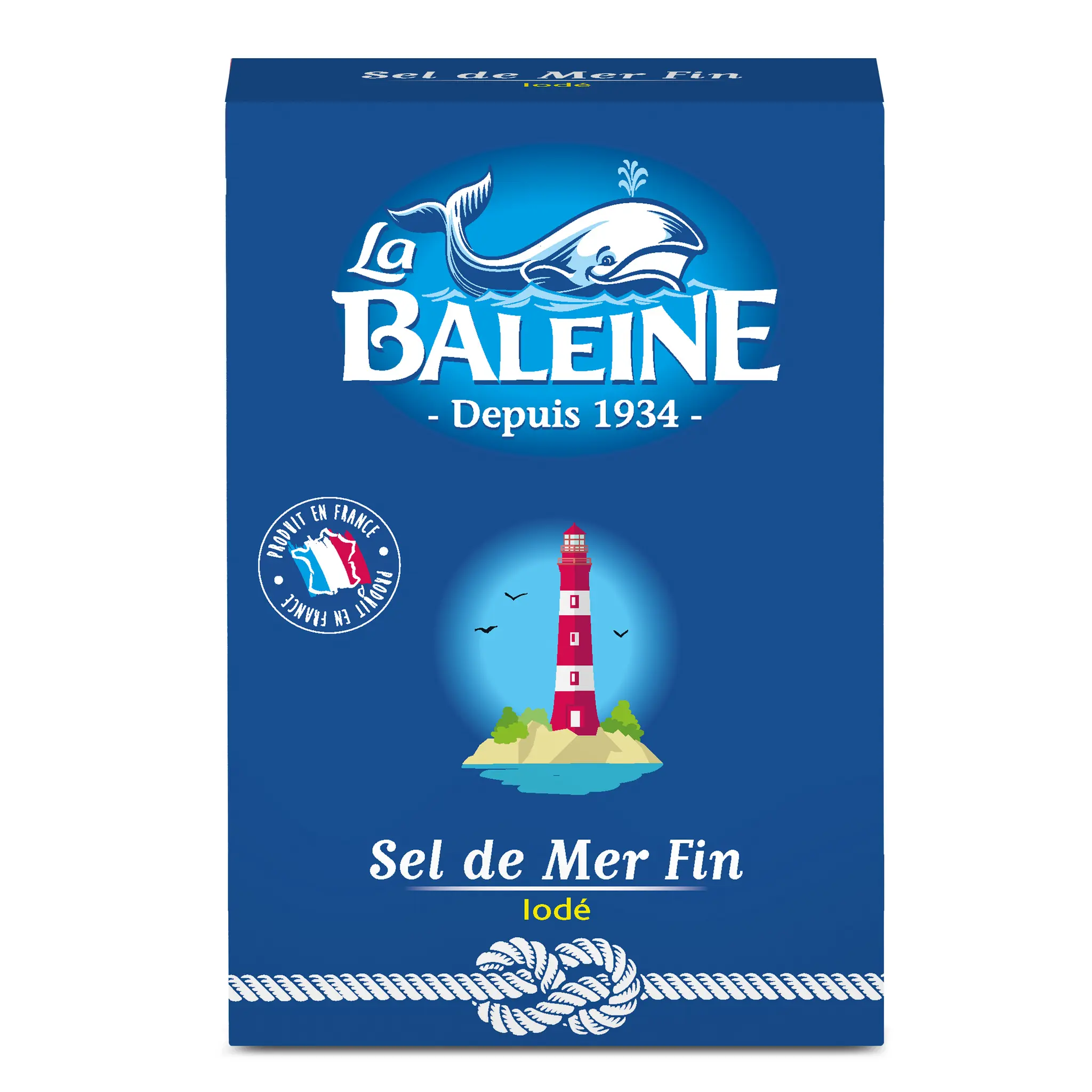 LA BALEINE Sel de mer fin iodé