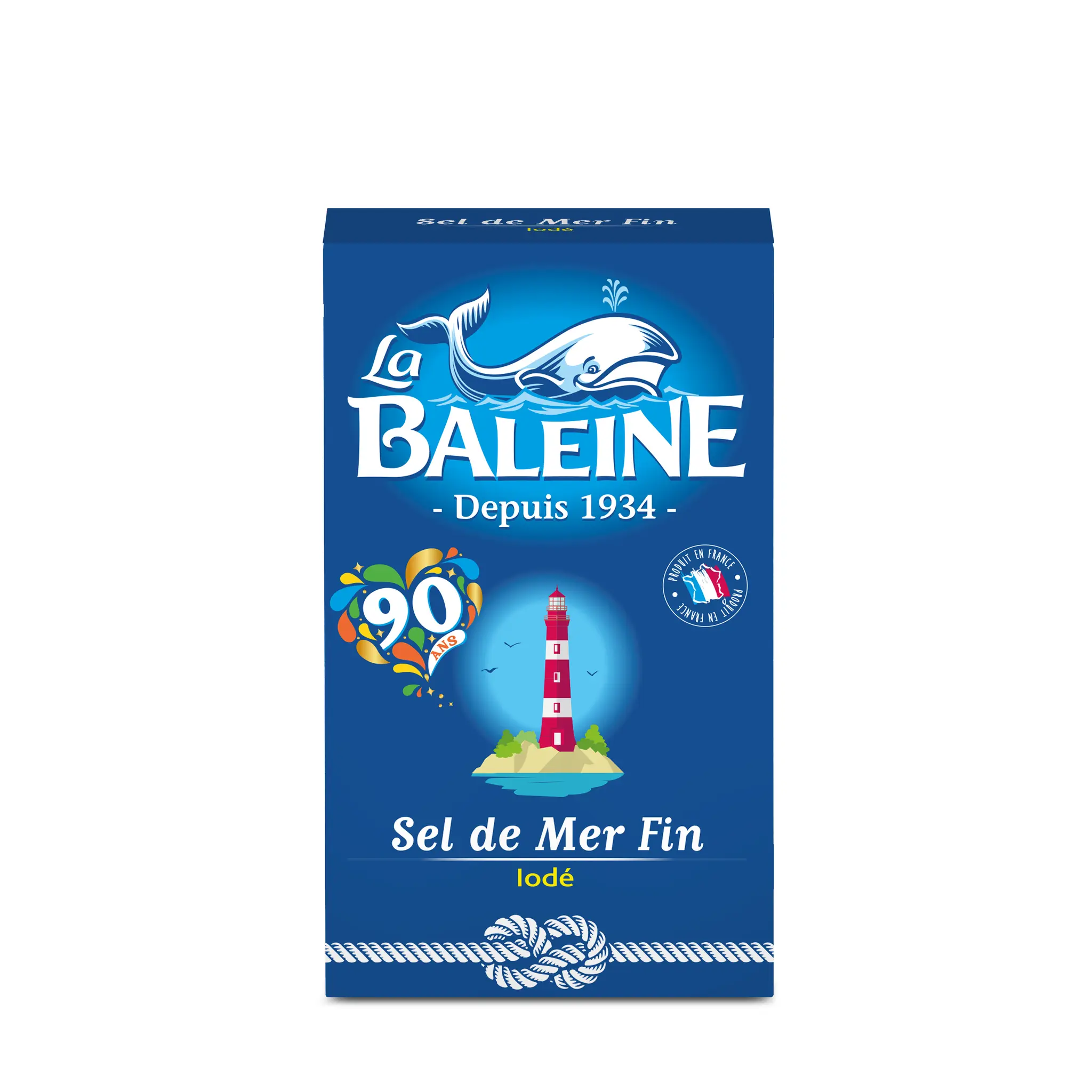 LA BALEINE Sel de mer fin iodé