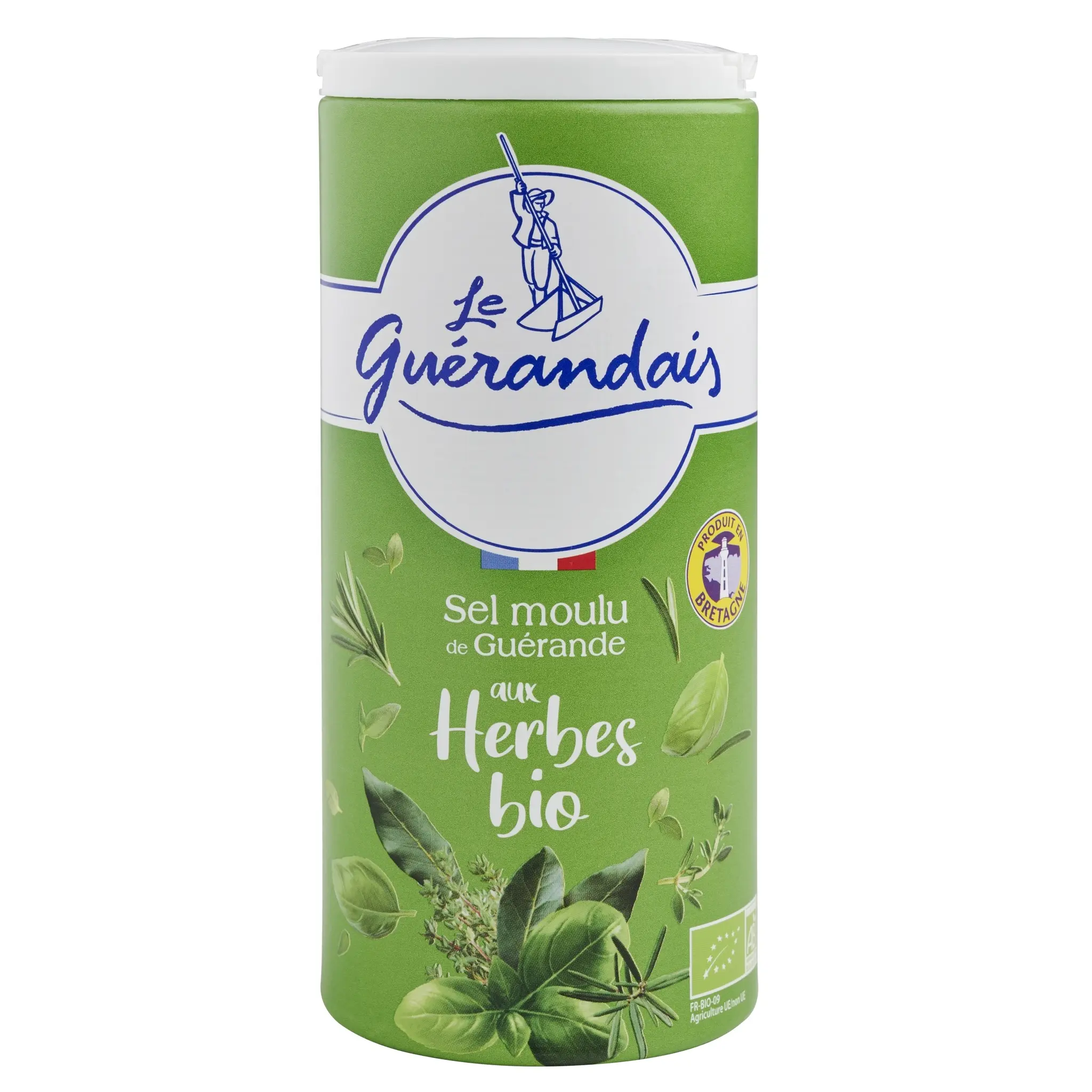 LE GUERANDAIS Sel moulu de Guérande aux herbes bio