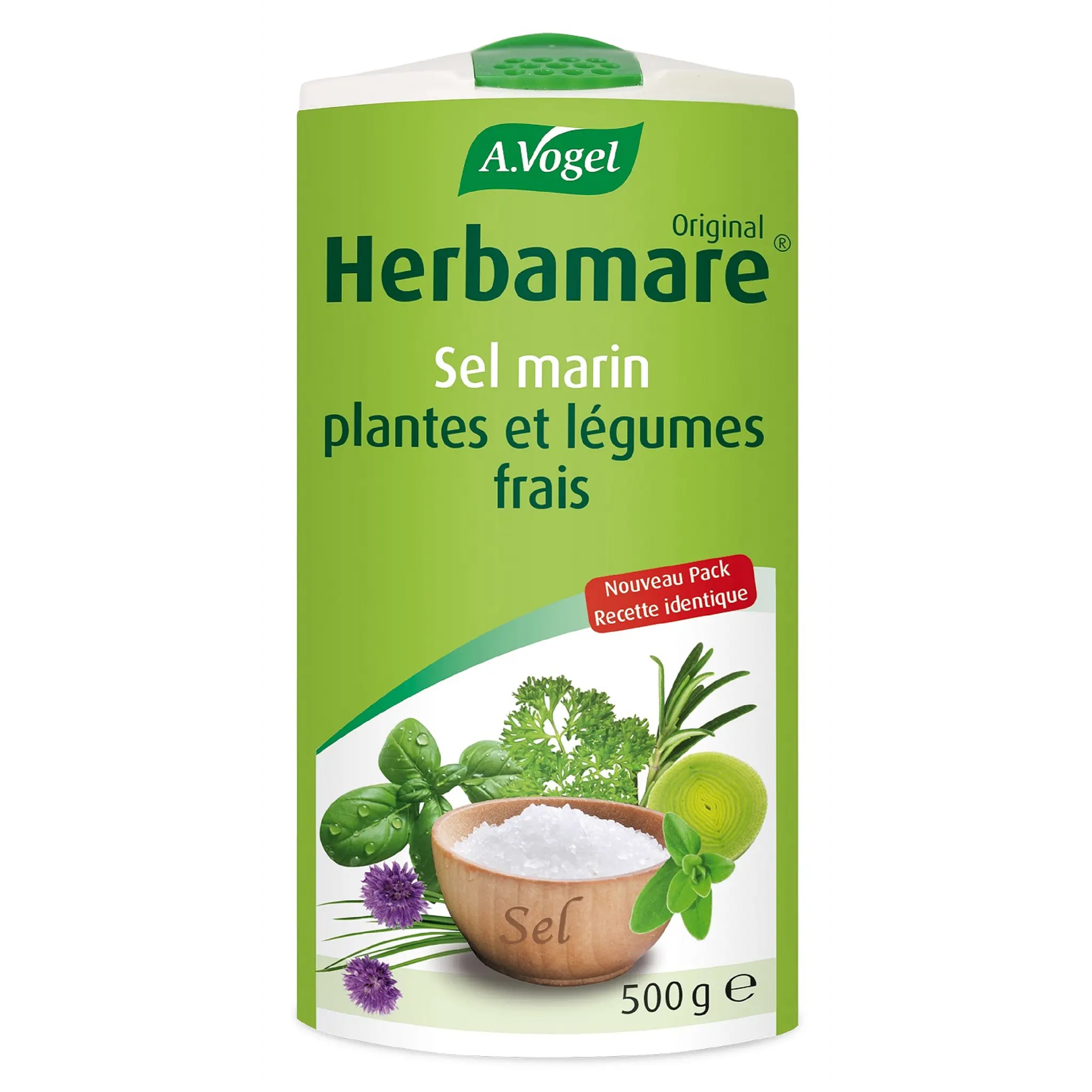 HERBAMARE Condiment bio réduit en sel plantes et légumes frais