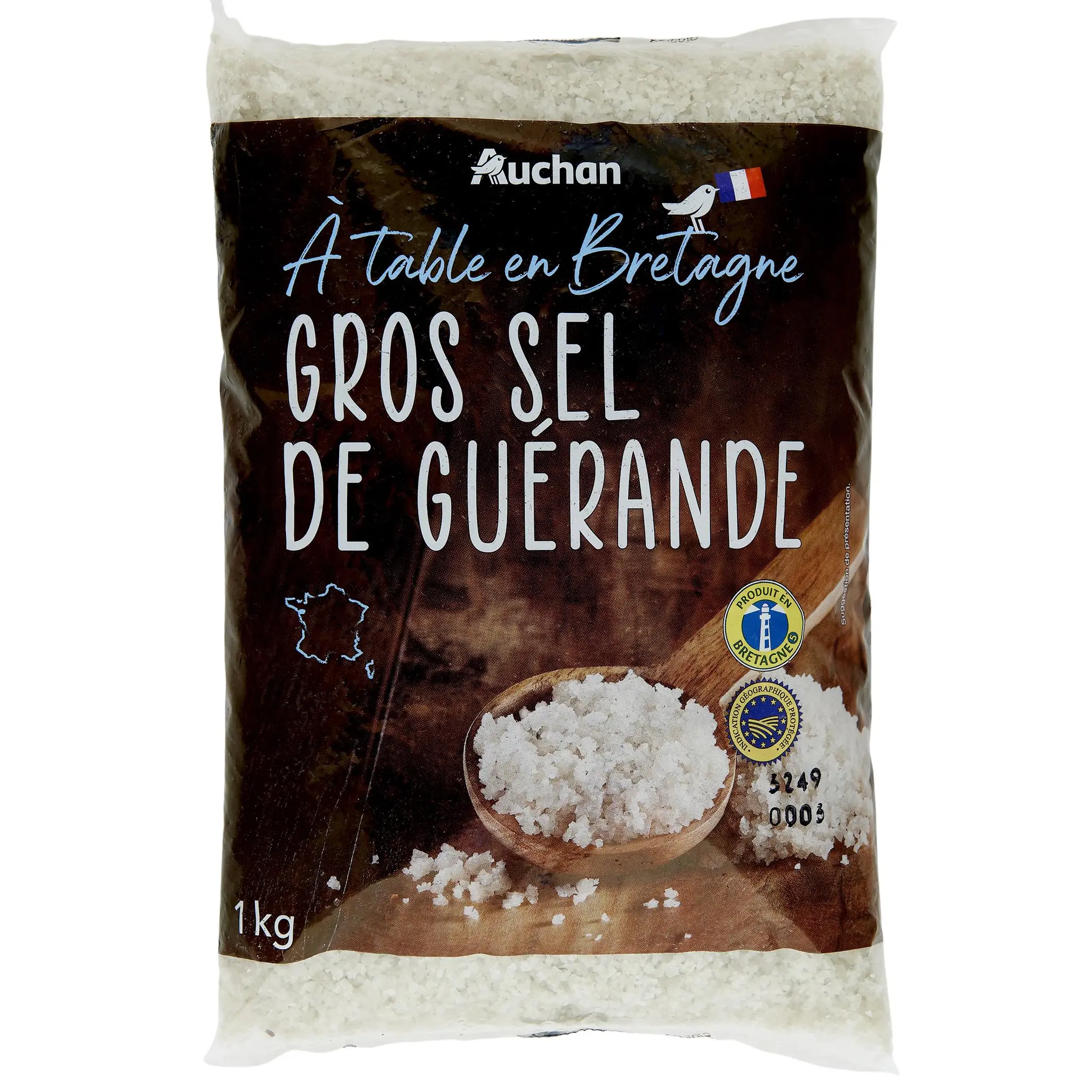 AUCHAN TERROIR Gros sel de Guérande IGP