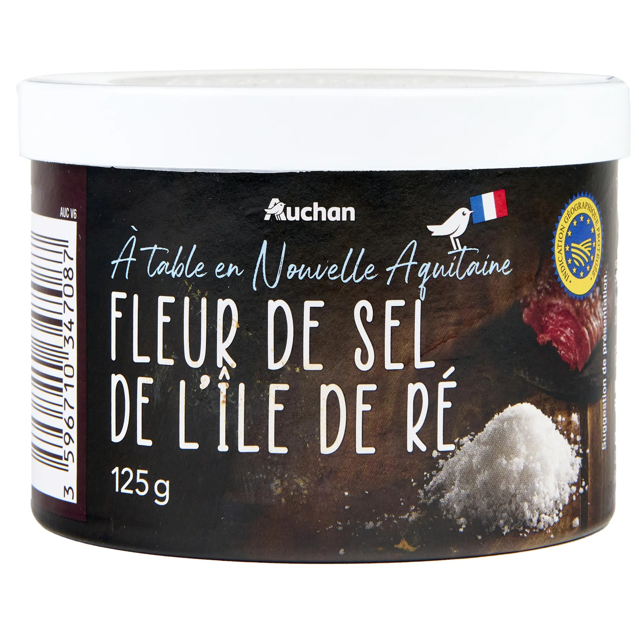 AUCHAN TERROIR Fleur de sel de l'île de Ré