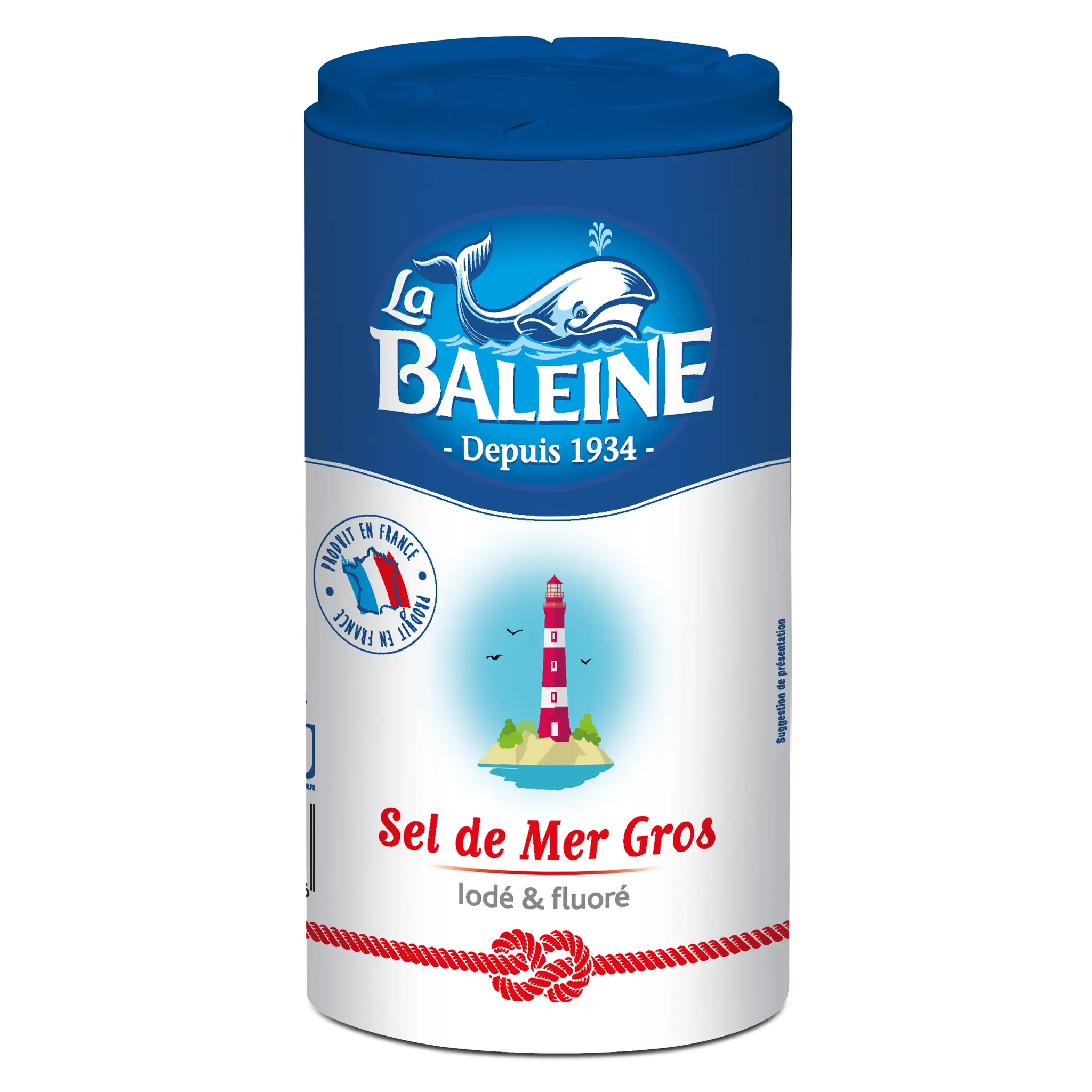 LA BALEINE Gros sel iodé fluoré