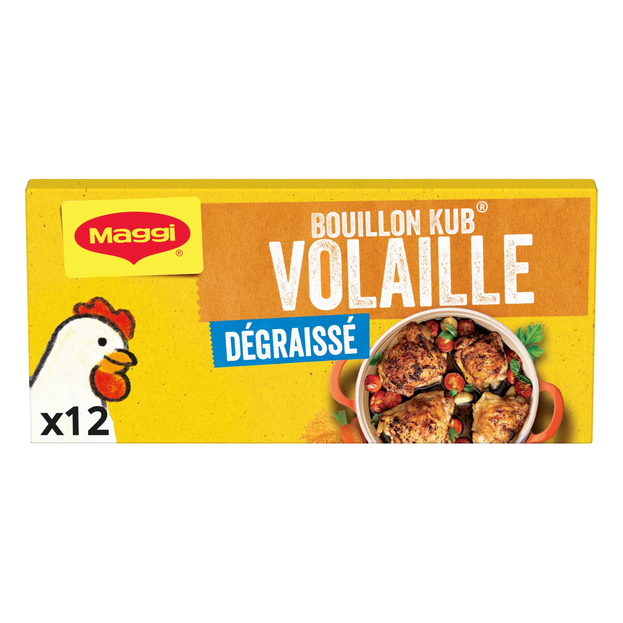 MAGGI Bouillon kub de volaille dégraissé