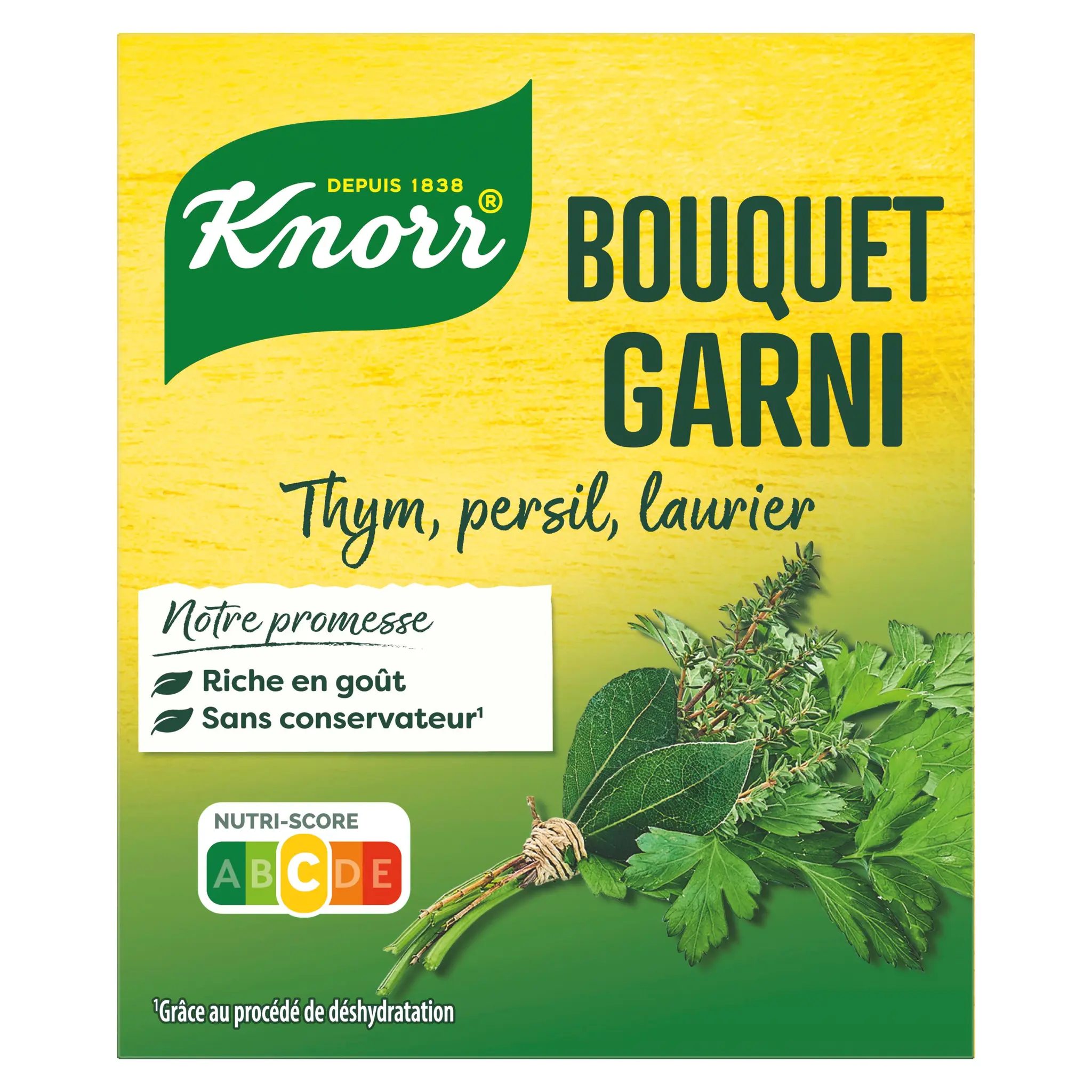 KNORR Bouquet garni thym persil et laurier sans conservateur