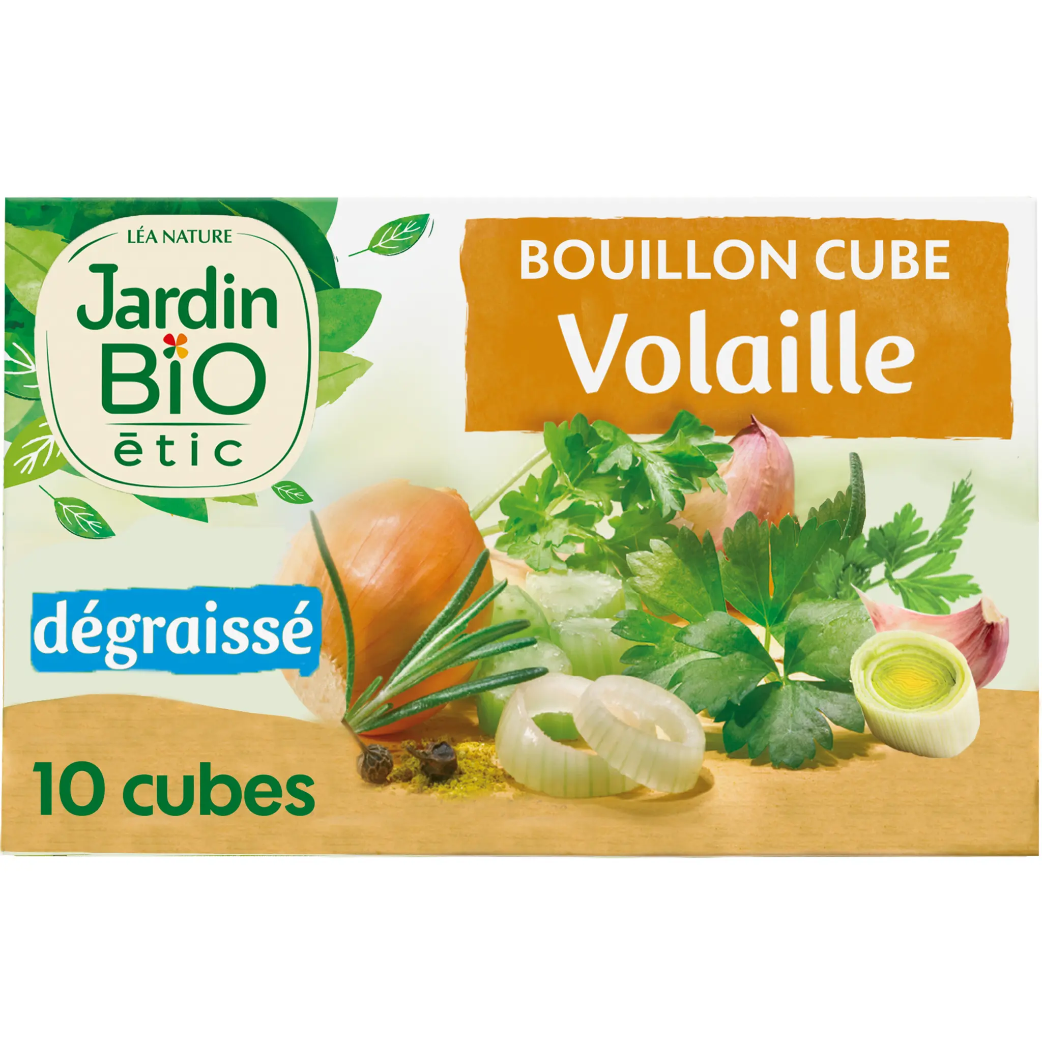 JARDIN BIO ETIC Bouillon cube de volaille dégraissé