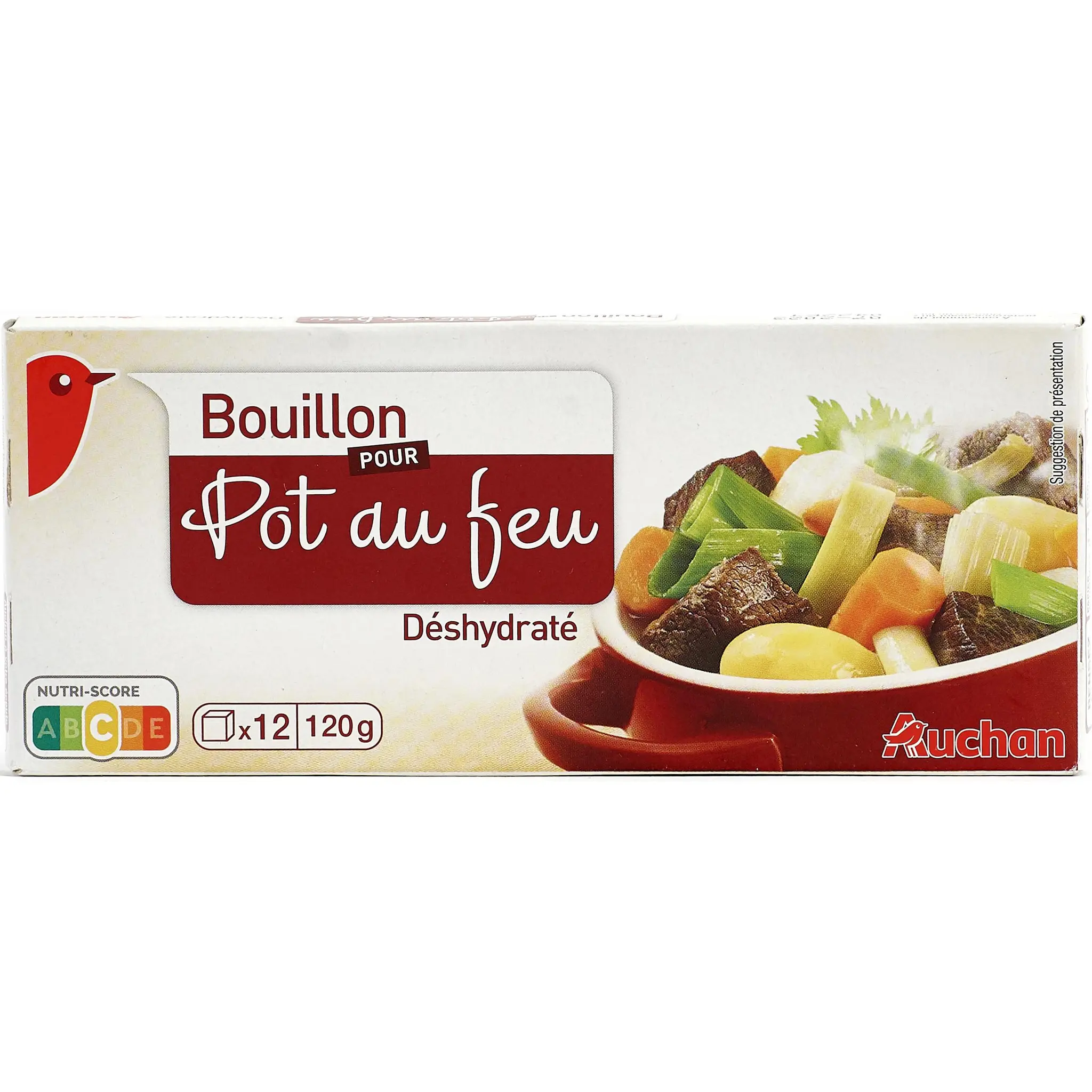 AUCHAN Bouillon cube pour pot au feu