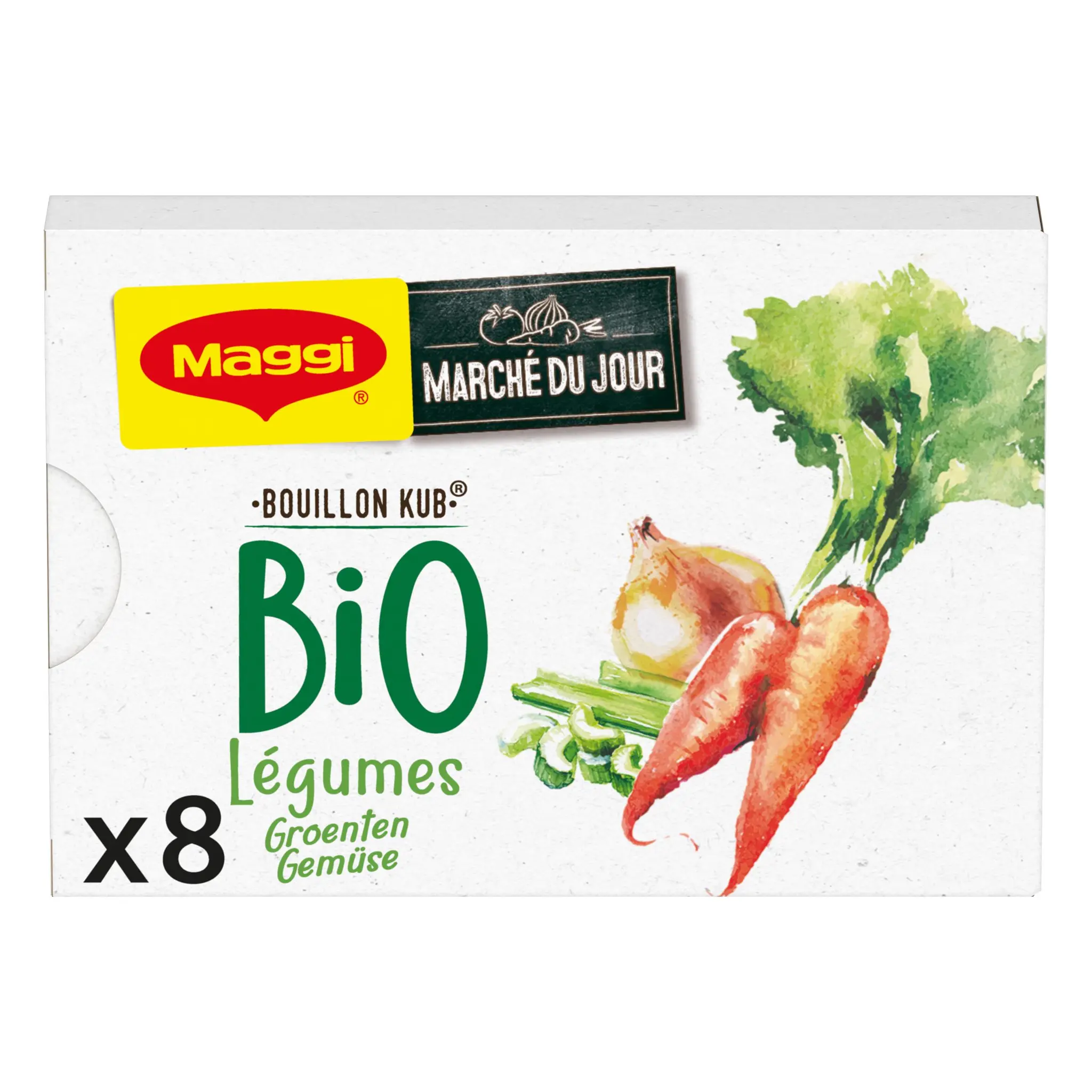 MAGGI Bouillon Kub de légumes bio