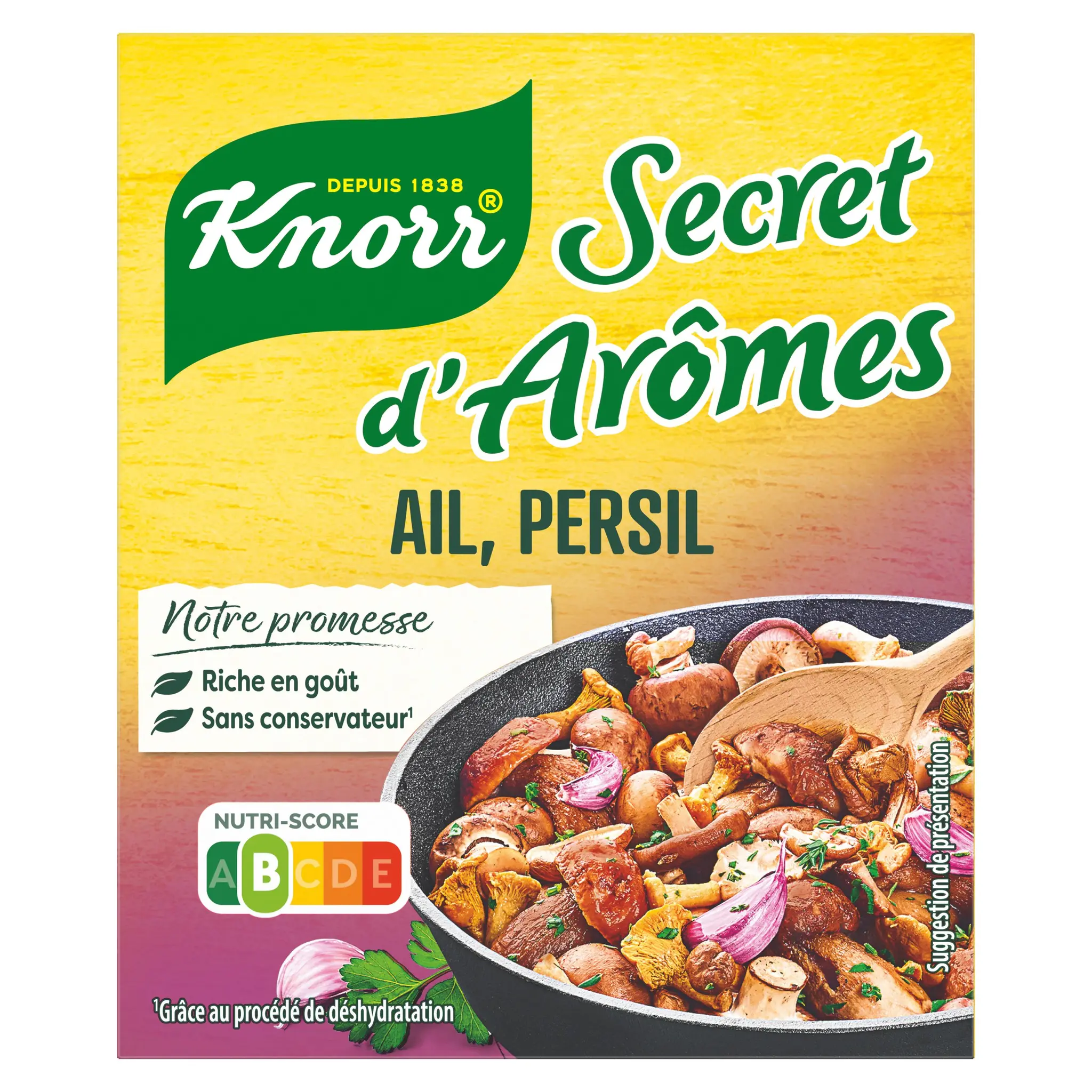 KNORR Secrets d'arômes tablettes ail et persil