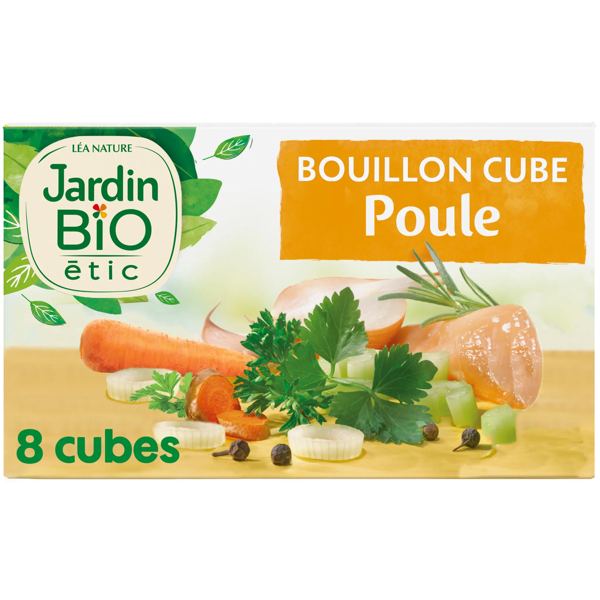 JARDIN BIO ETIC Bouillon cube de poule