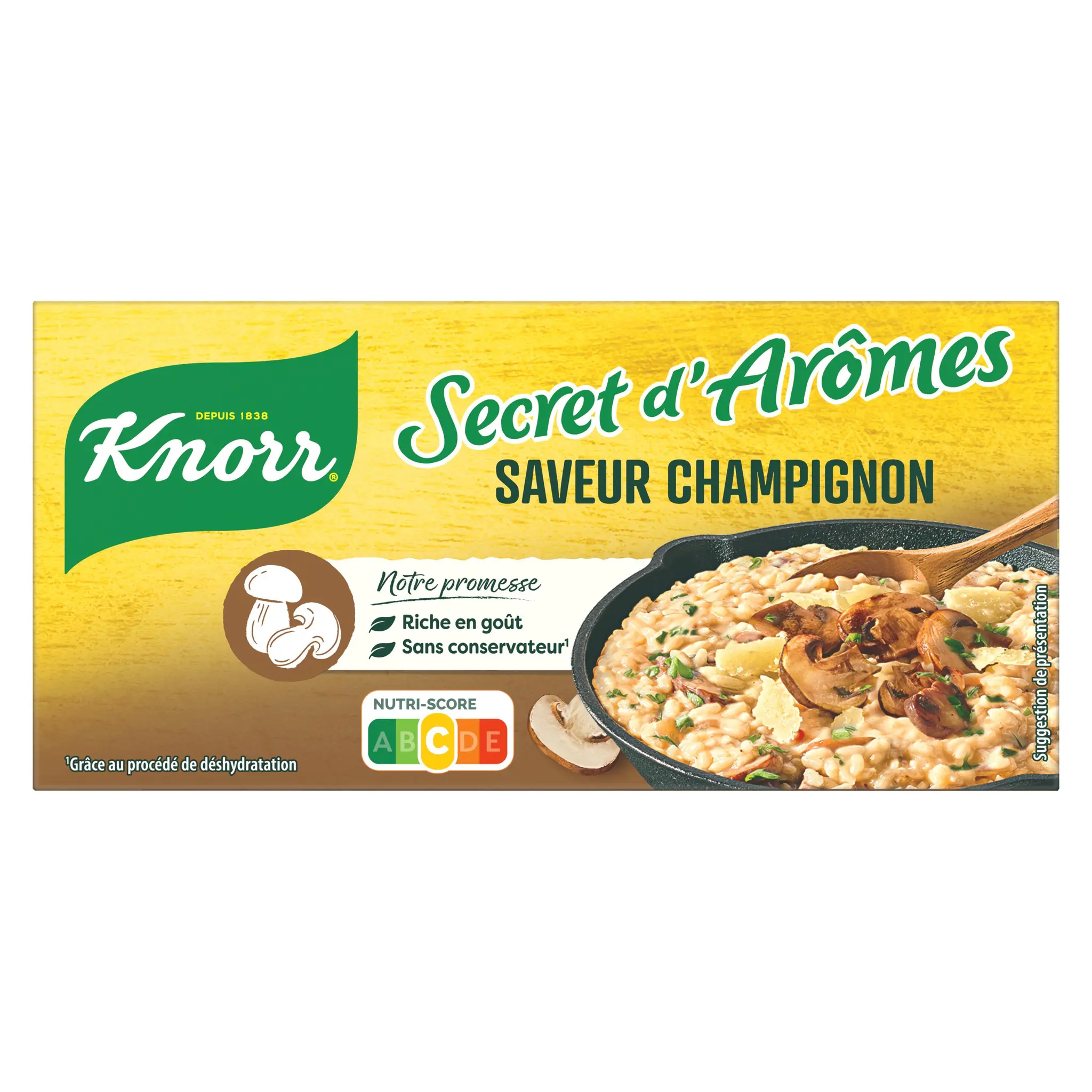 KNORR Bouillon saveur de champignon Secret d'Arômes