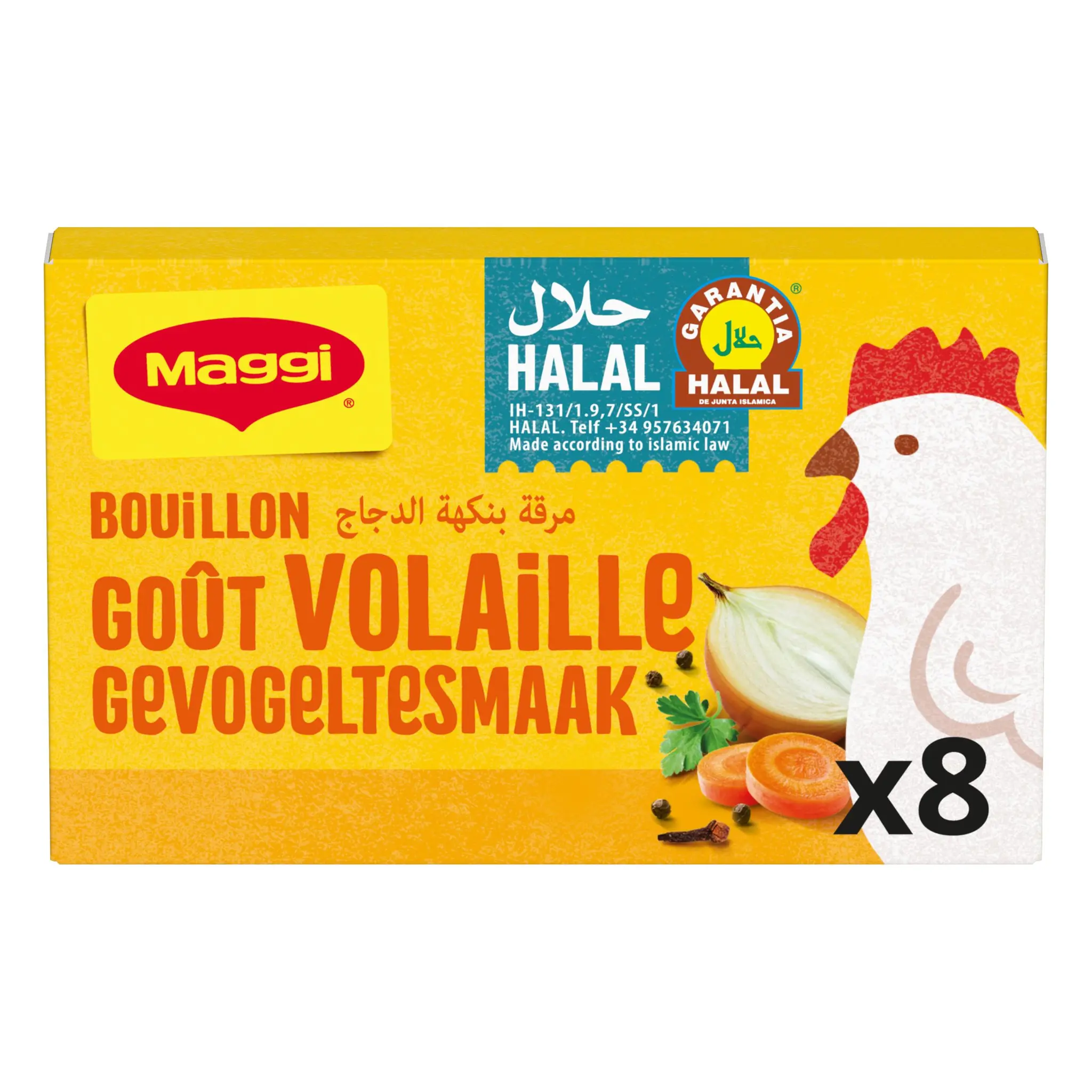 MAGGI Bouillon déshydraté halal goût volaille