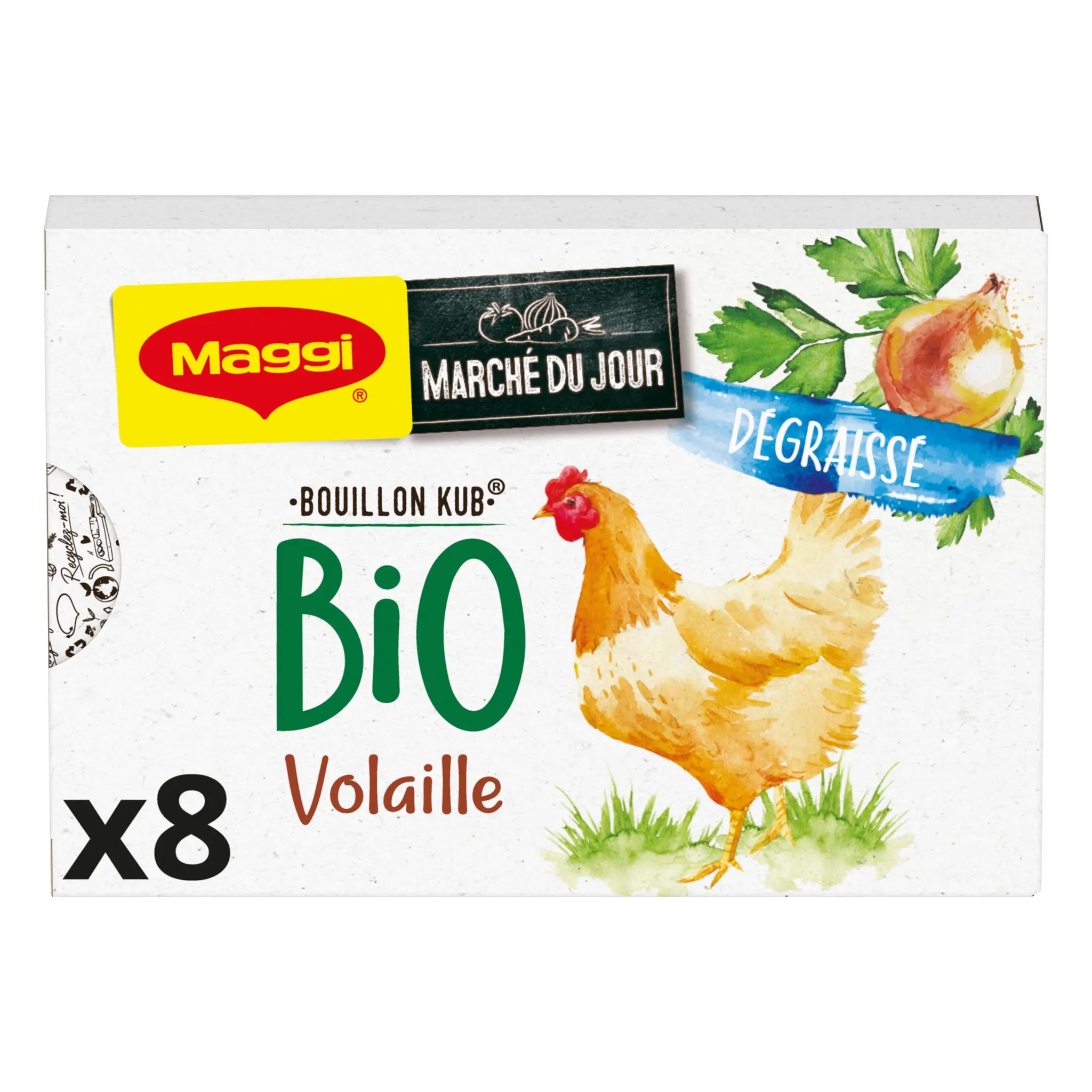 MAGGI Bouillon de volaille bio