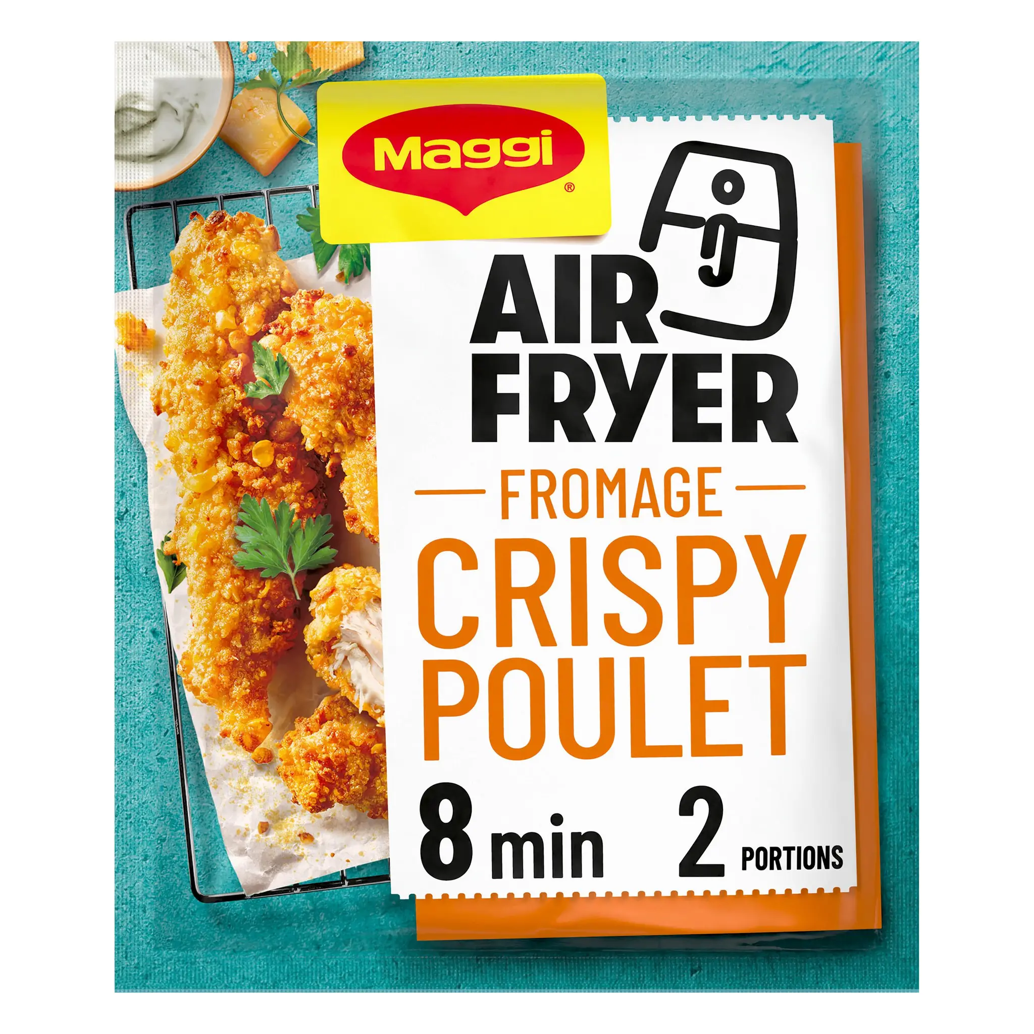 MAGGI Air Fryer mélange pour assaisonnement déshydraté fromage crispy poulet
