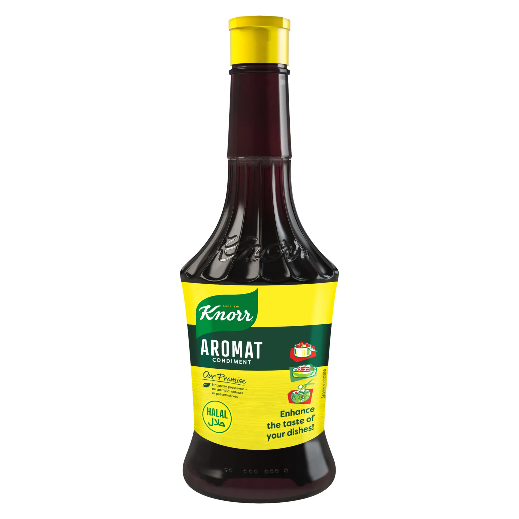 KNORR Aromat assaisonnement liquide halal pour soupes sauces et salades