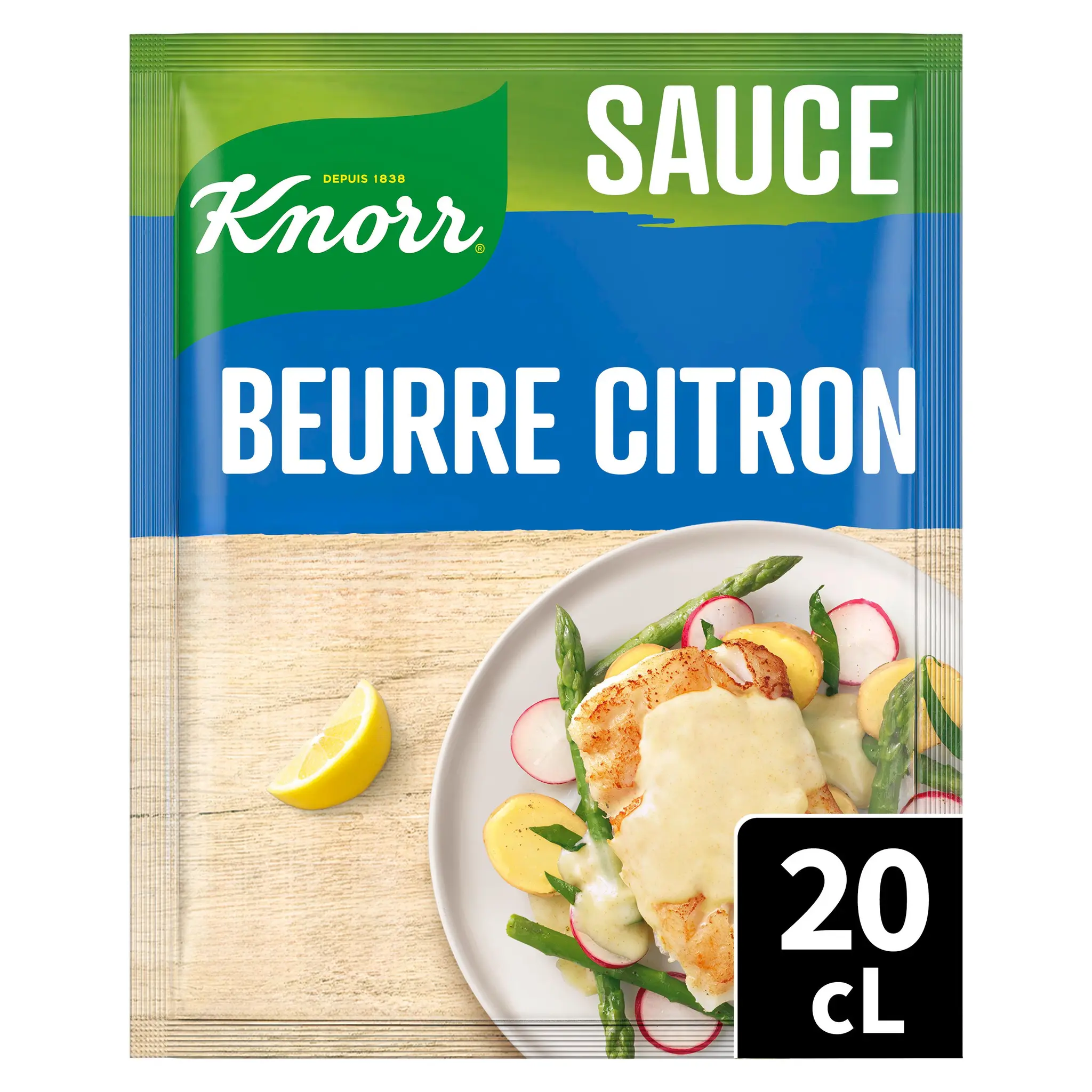 KNORR Sauce déshydratée beurre citron
