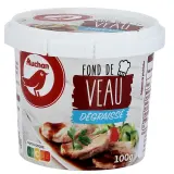 AUCHAN Fond de veau dégraissé avec bec verseur