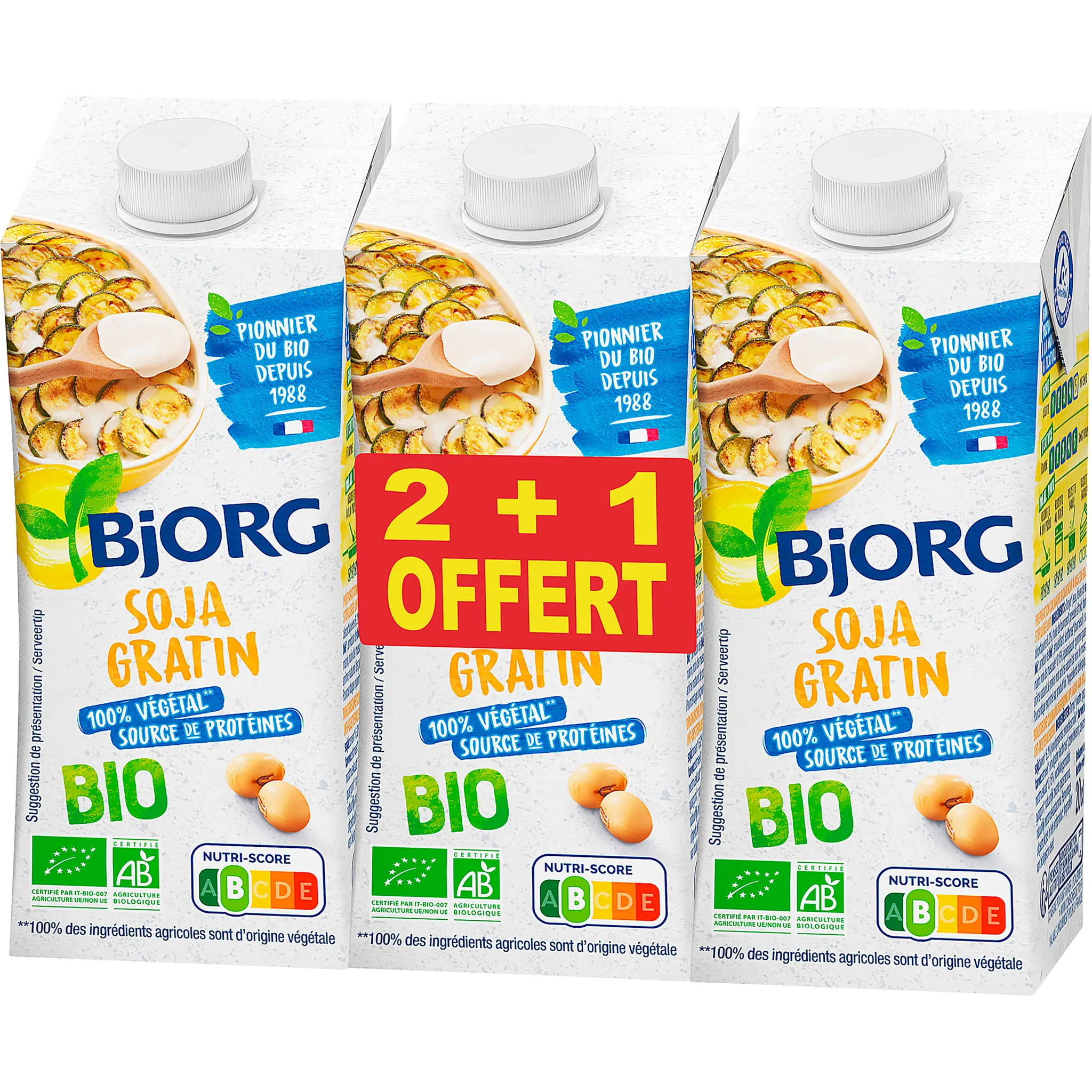 BJORG Soja gratin bio en brique