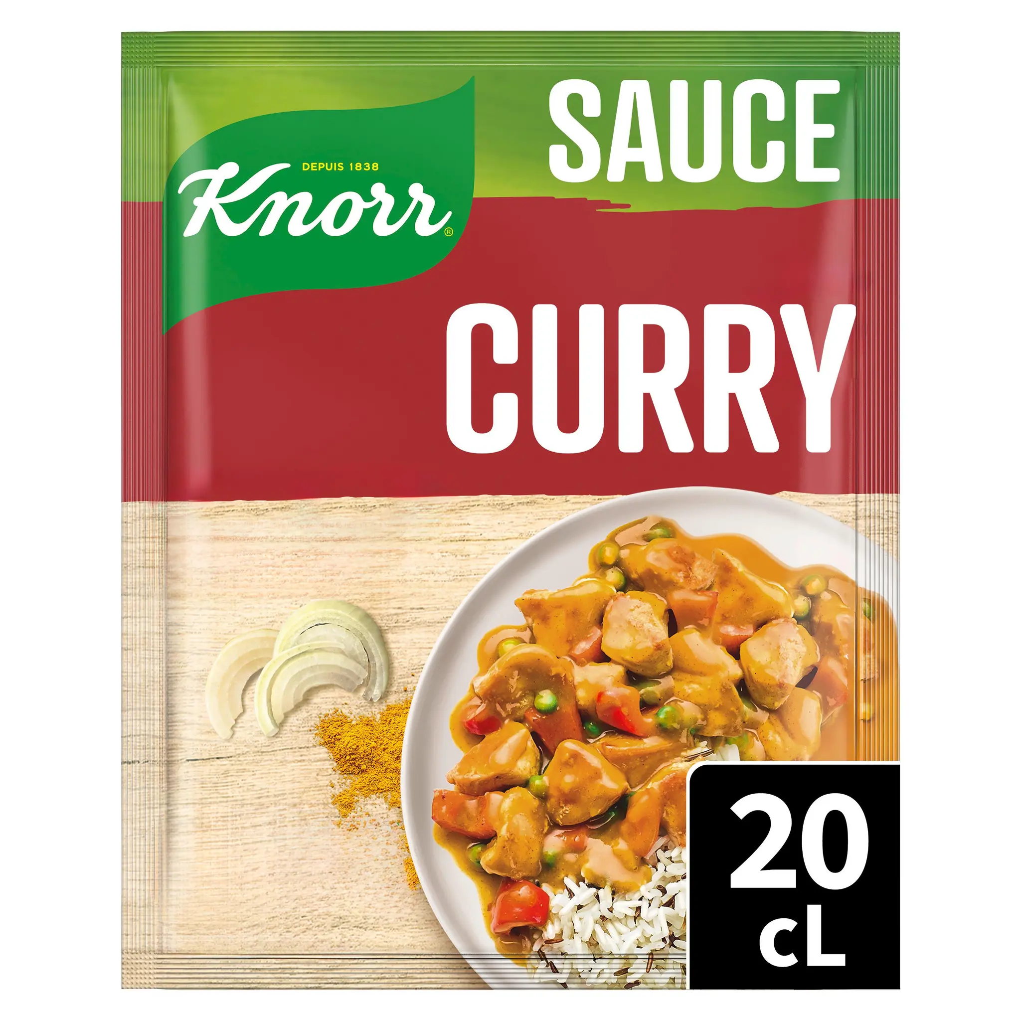 KNORR Sauce curry déshydratée