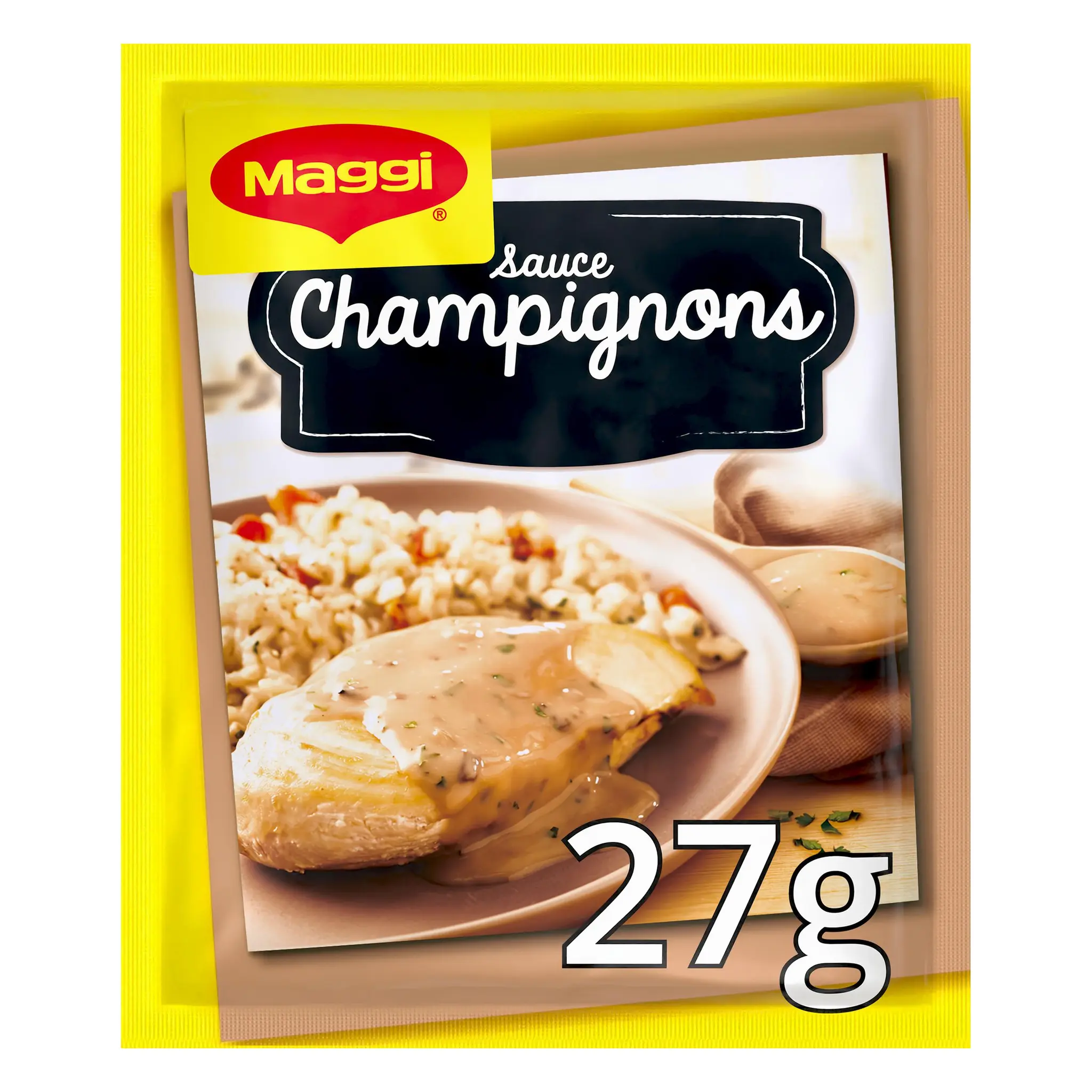 MAGGI Sauce champignons déshydratée ss conservateur fabriquée en France,en sachet