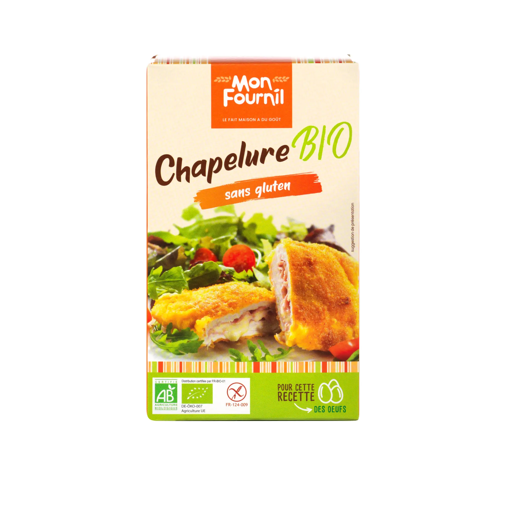 MON FOURNIL Chapelure bio sans gluten