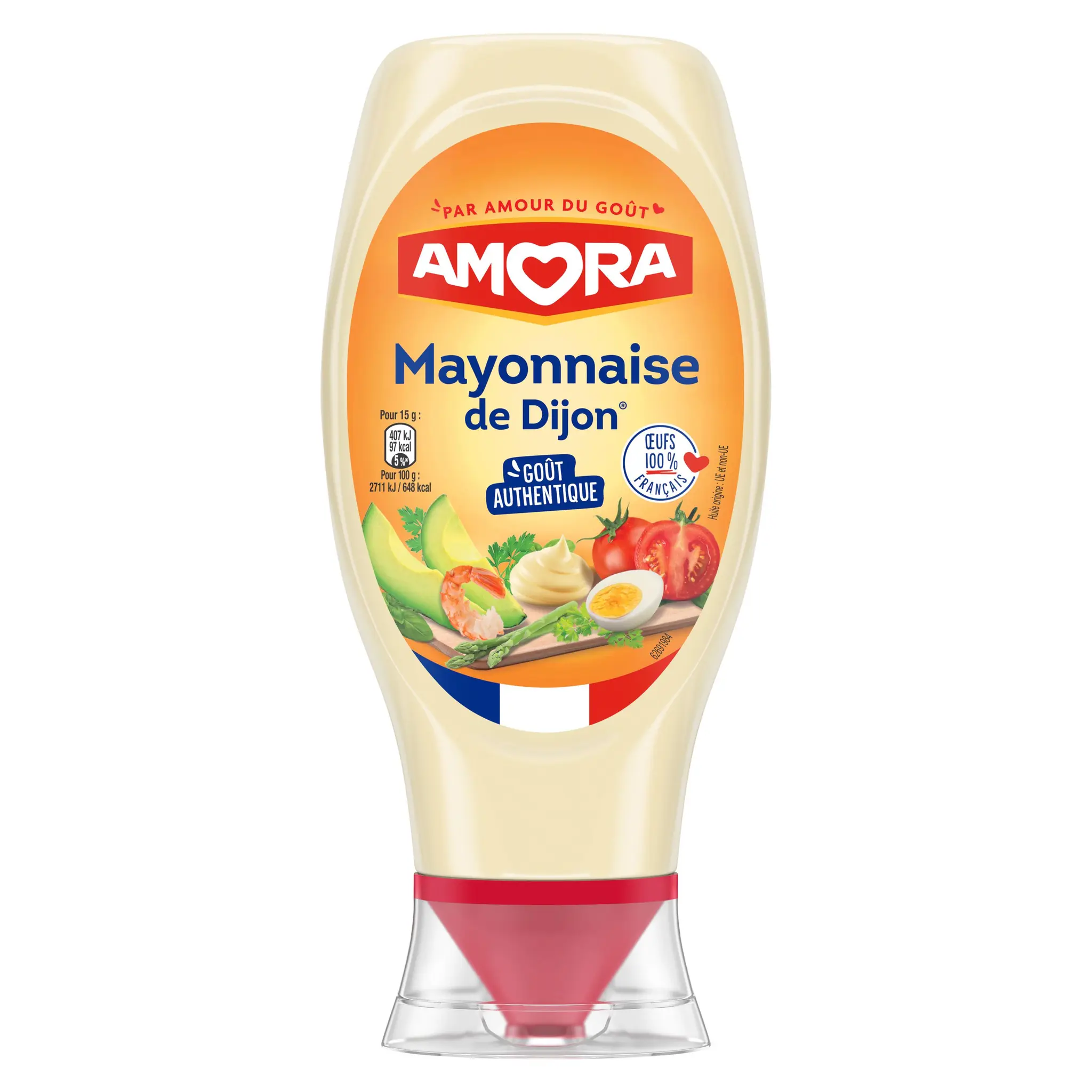 AMORA Mayonnaise de Dijon flacon souple