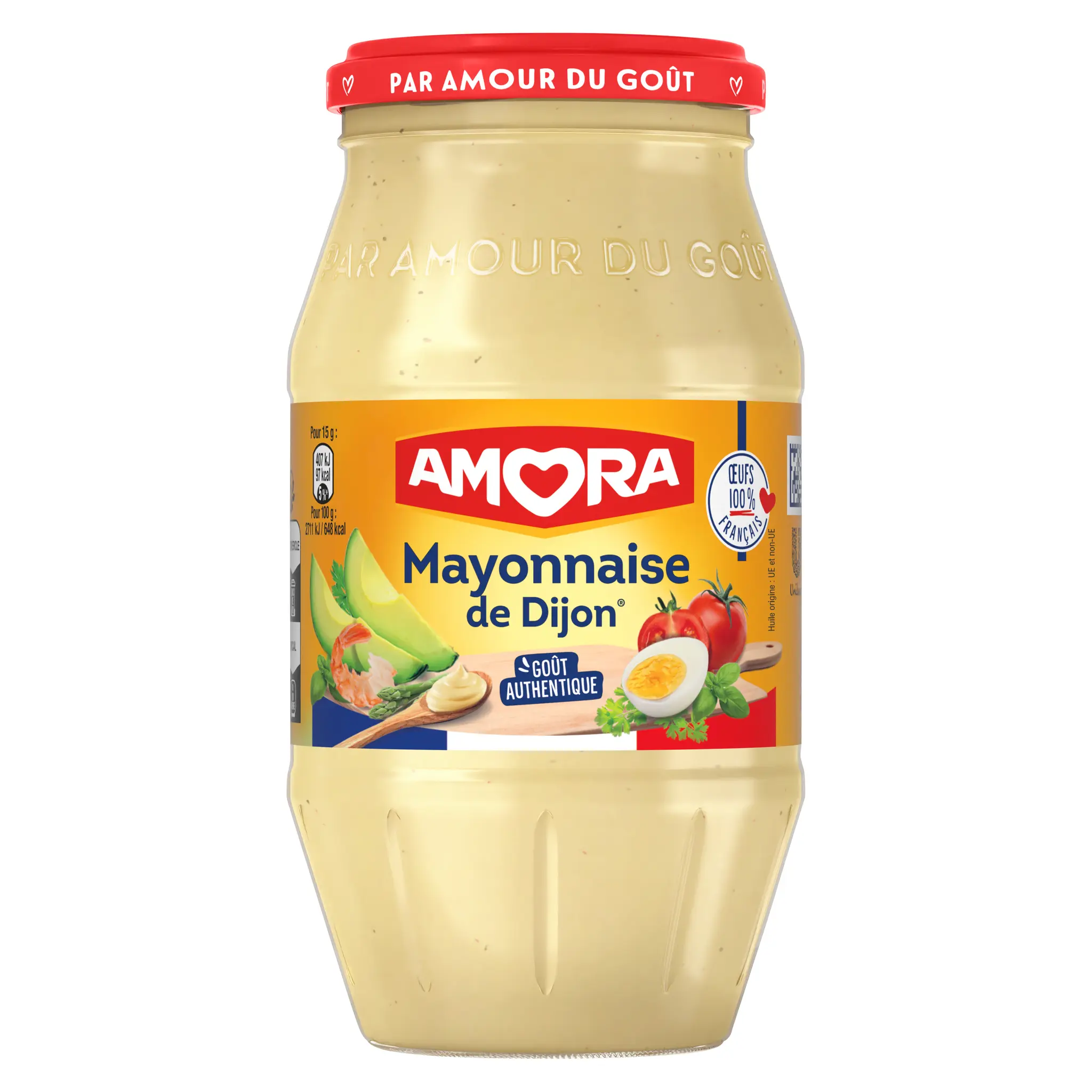 AMORA Mayonnaise de Dijon en bocal