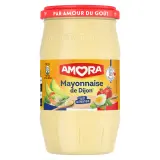 AMORA Mayonnaise de Dijon en bocal goût authentique