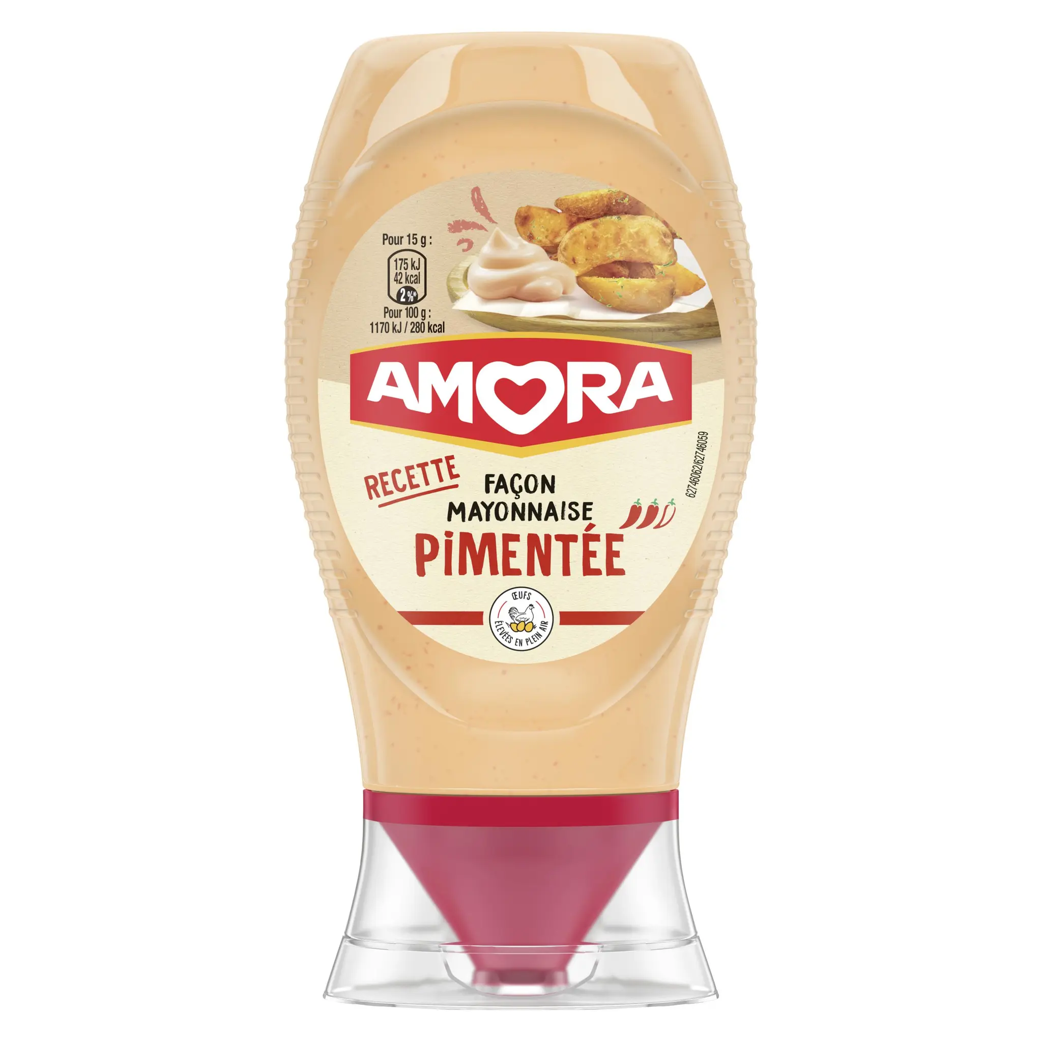 AMORA Mayonnaise façon pimentée flacon souple