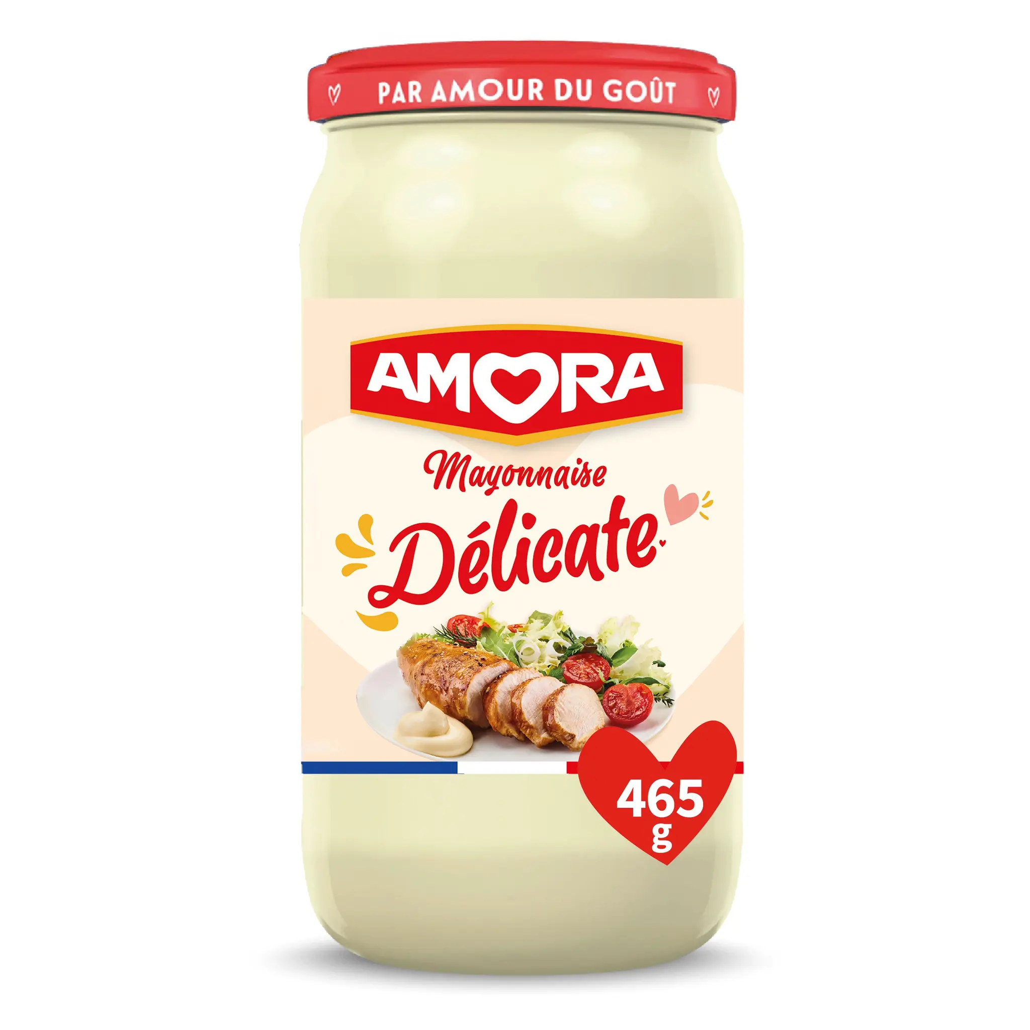 AMORA Mayonnaise délicate allégée en matières grasses