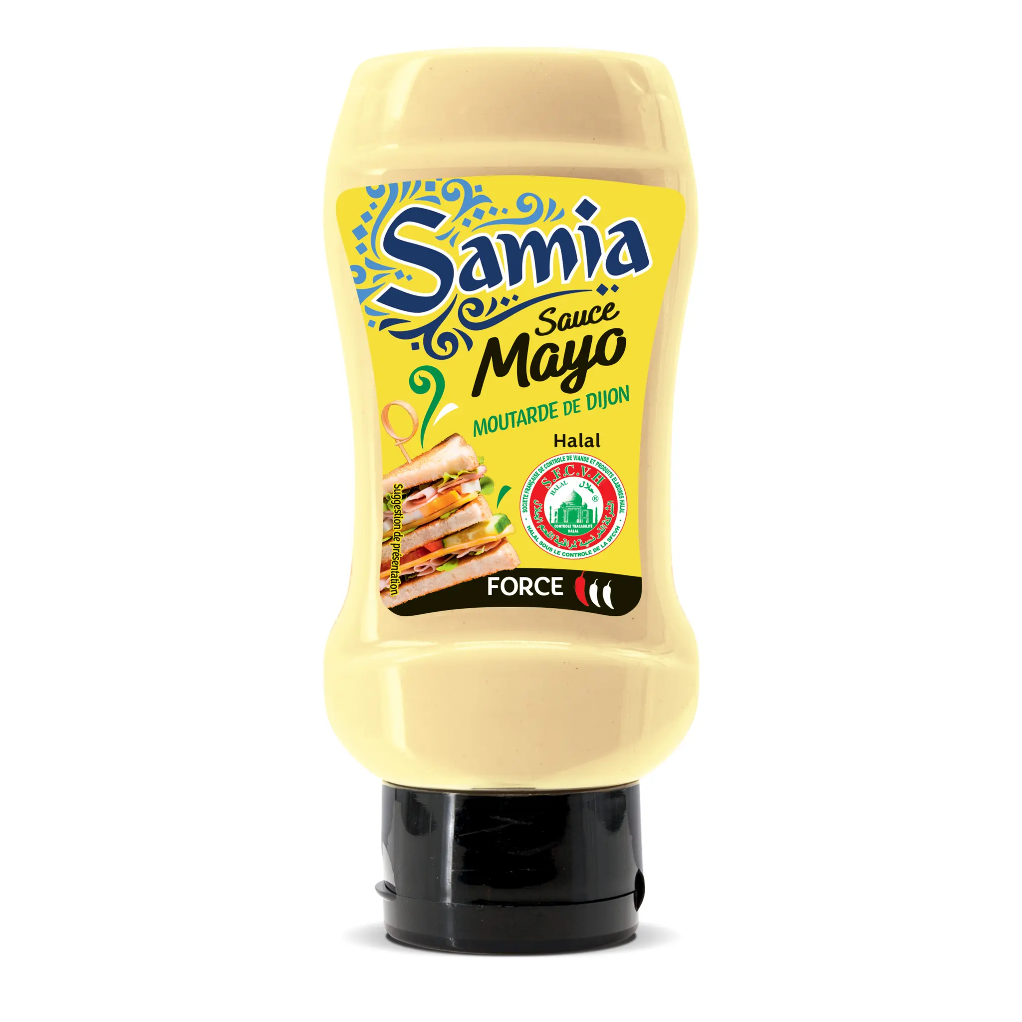 SAMIA Mayonnaise halal en squeeze