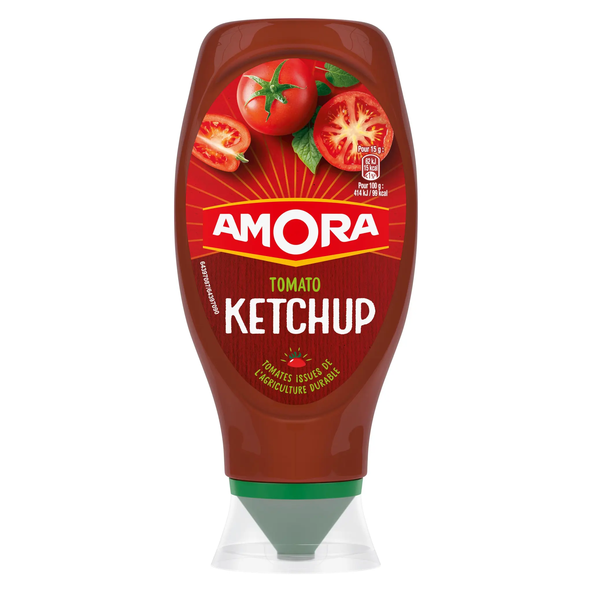 AMORA Tomato ketchup sans conservateur flacon souple