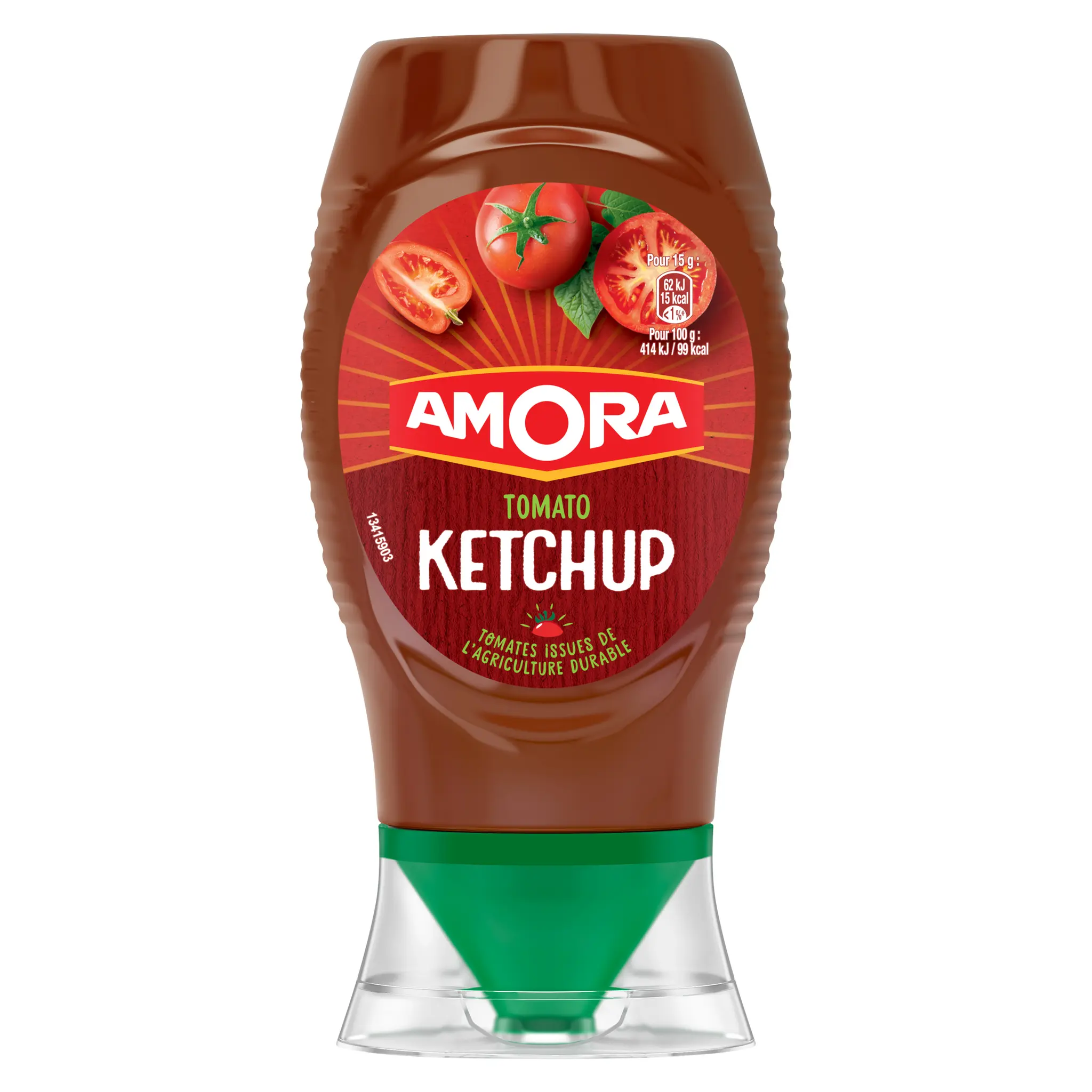 AMORA Tomato ketchup sans conservateur flacon souple