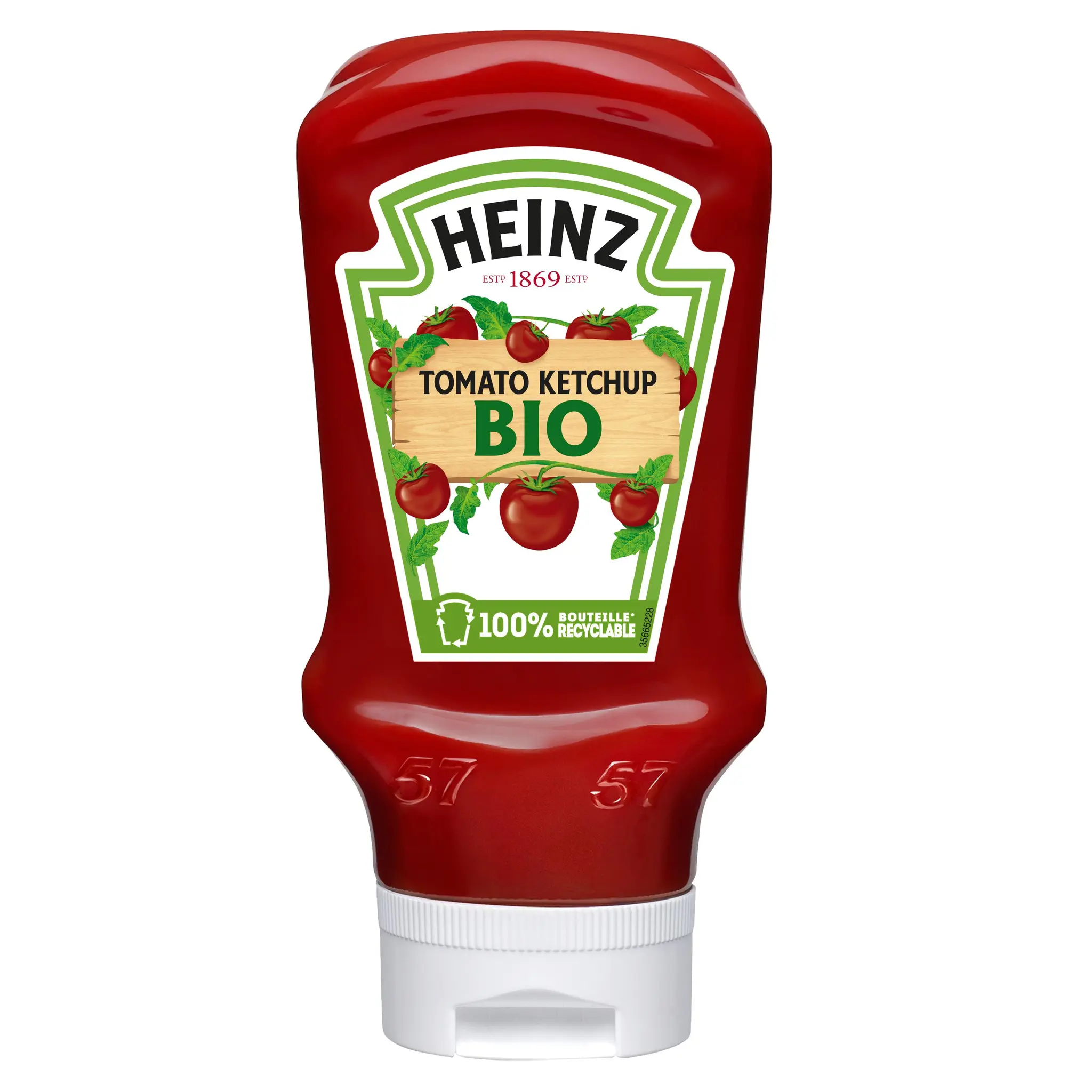 HEINZ Tomato ketchup bio flacon souple