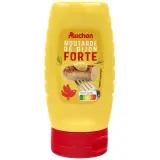 AUCHAN Moutarde de Dijon forte flacon souple