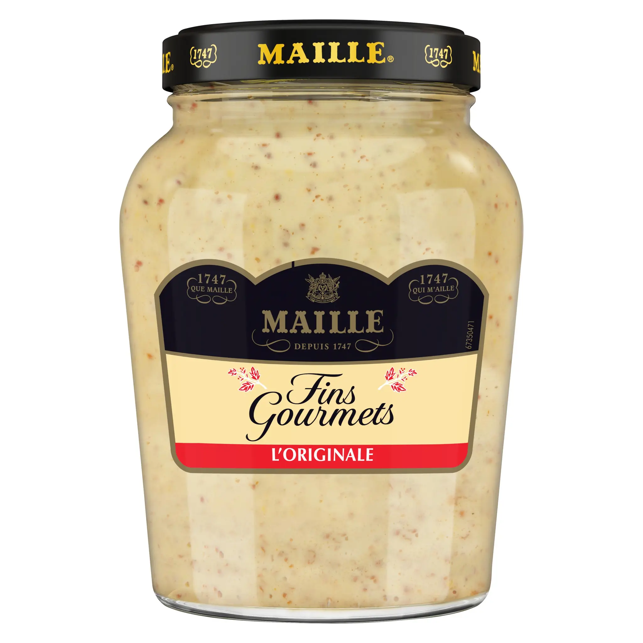 MAILLE Moutarde Fins Gourmets bocal