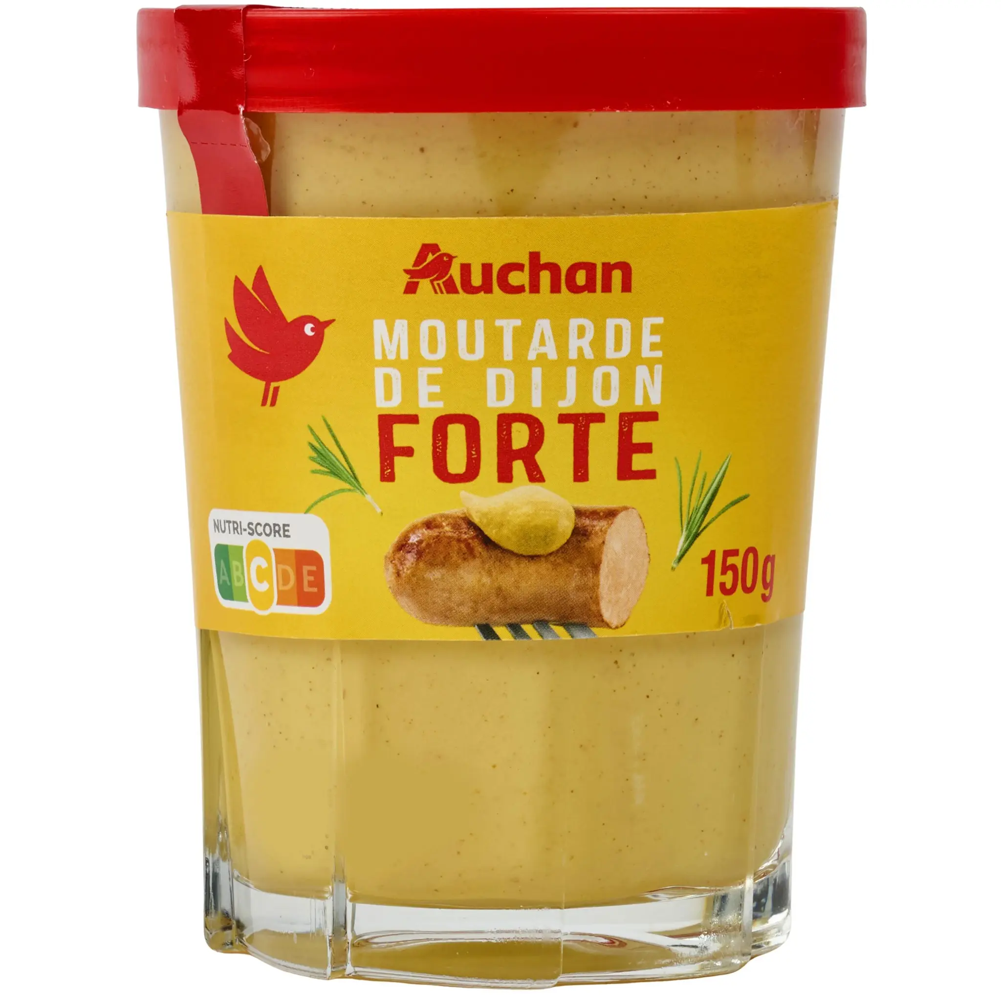 AUCHAN Moutarde forte de Dijon