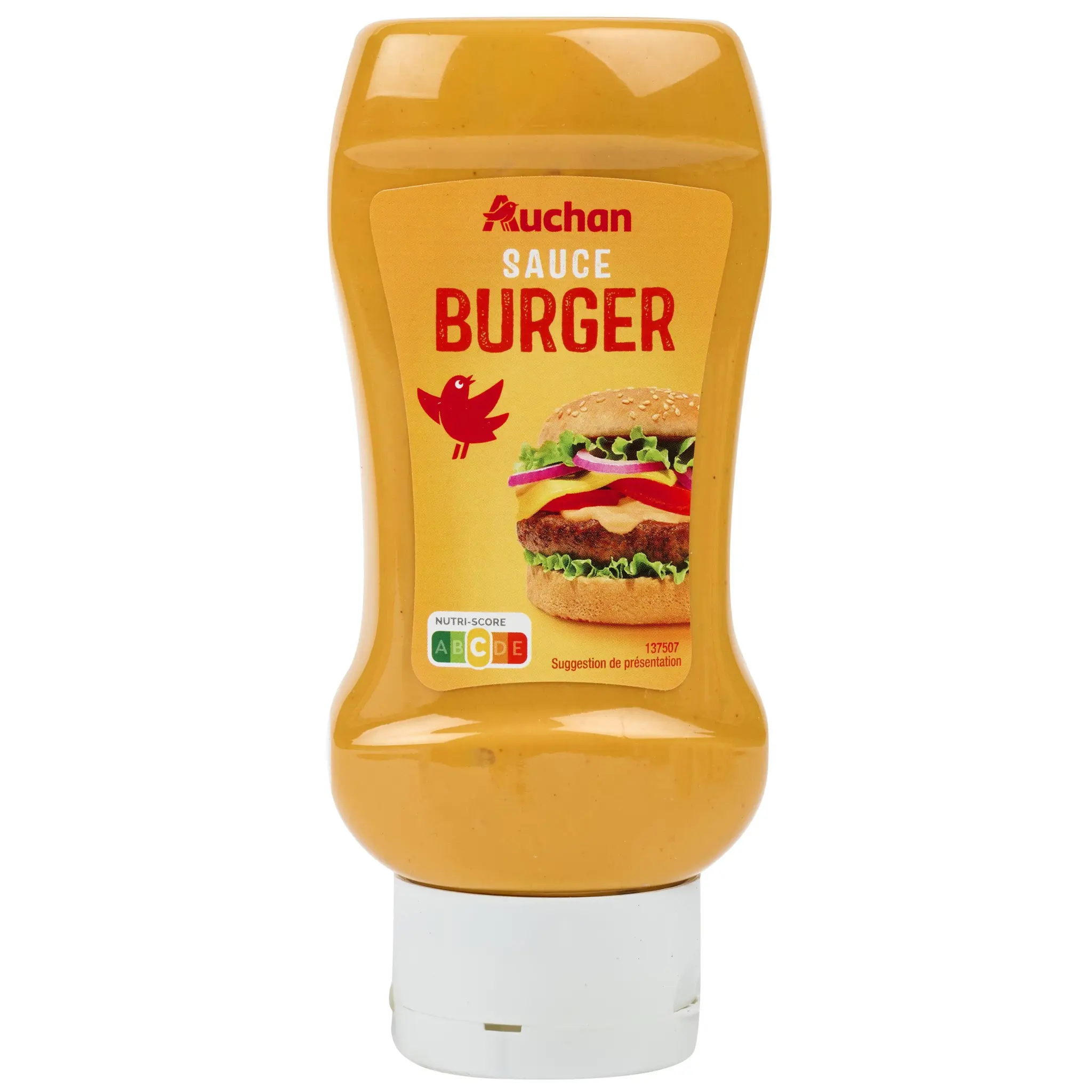 AUCHAN Sauce burger flacon souple