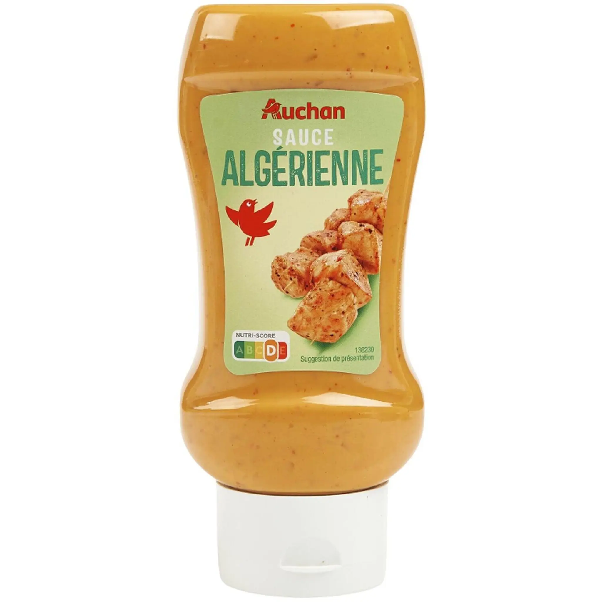 AUCHAN Sauce algérienne flacon souple