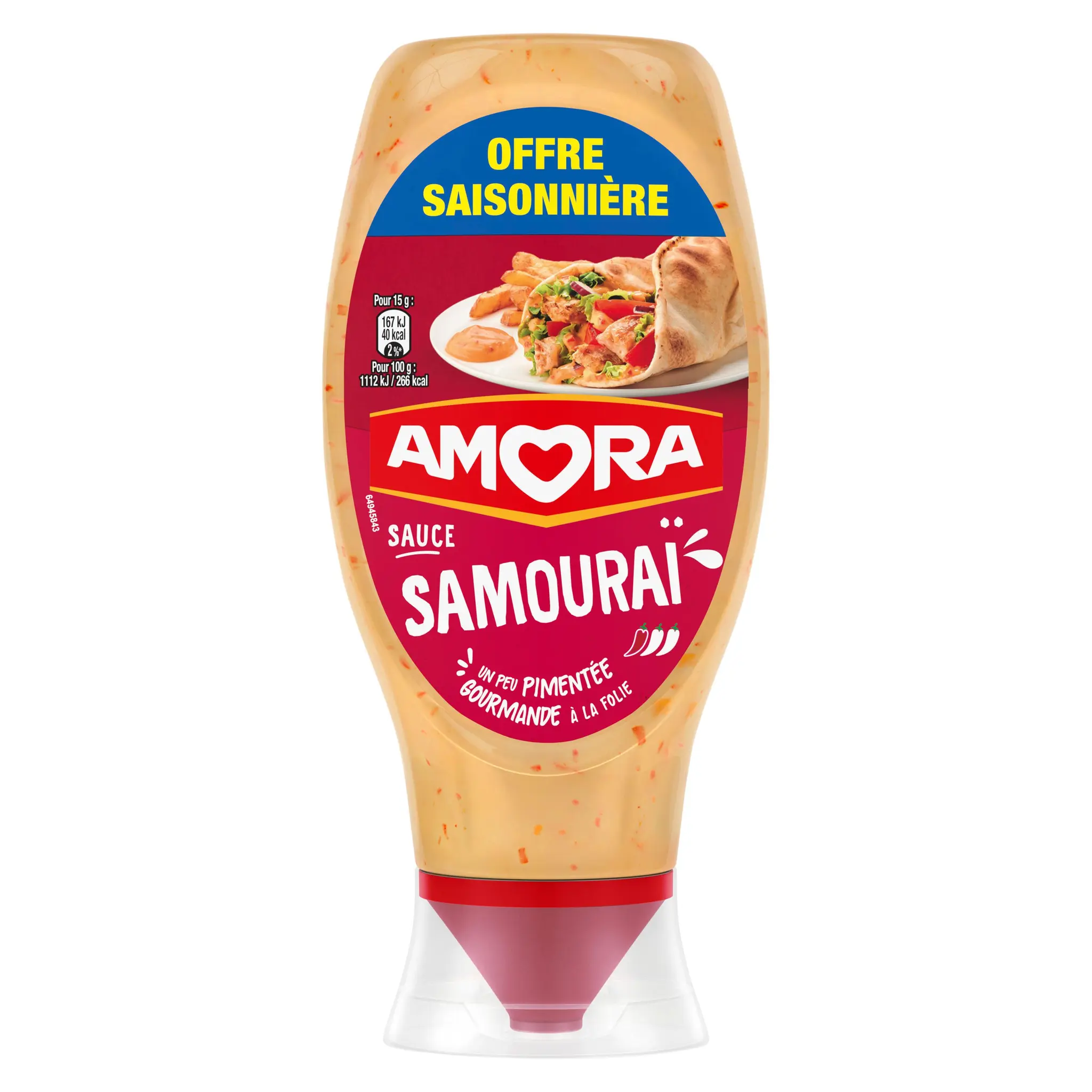 AMORA Sauce samouraï flacon souple