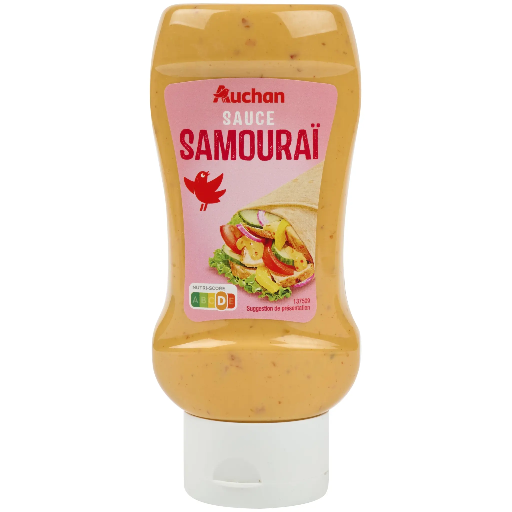 AUCHAN Sauce samouraï flacon souple